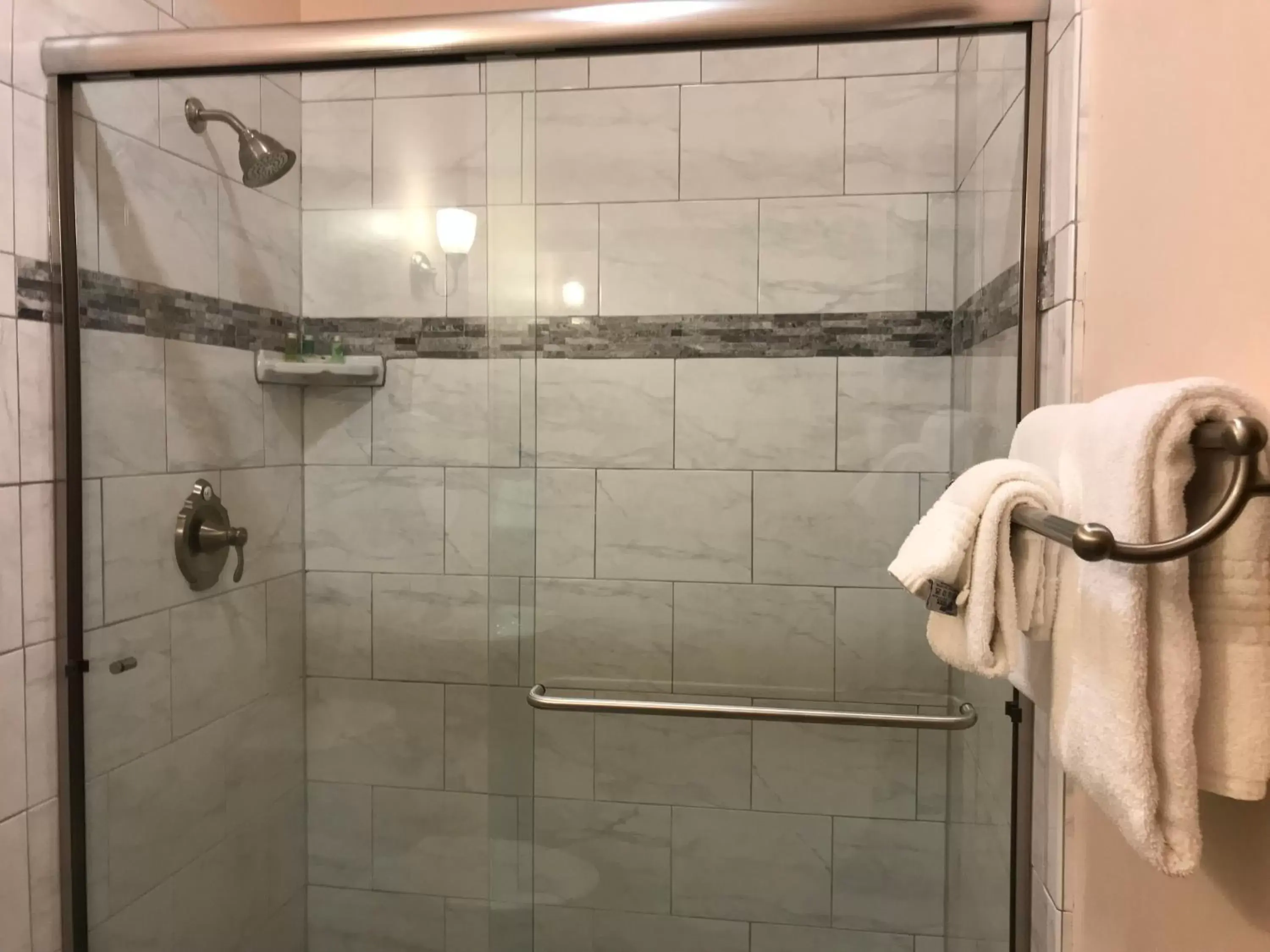 Shower, Bathroom in Hotel Sutter