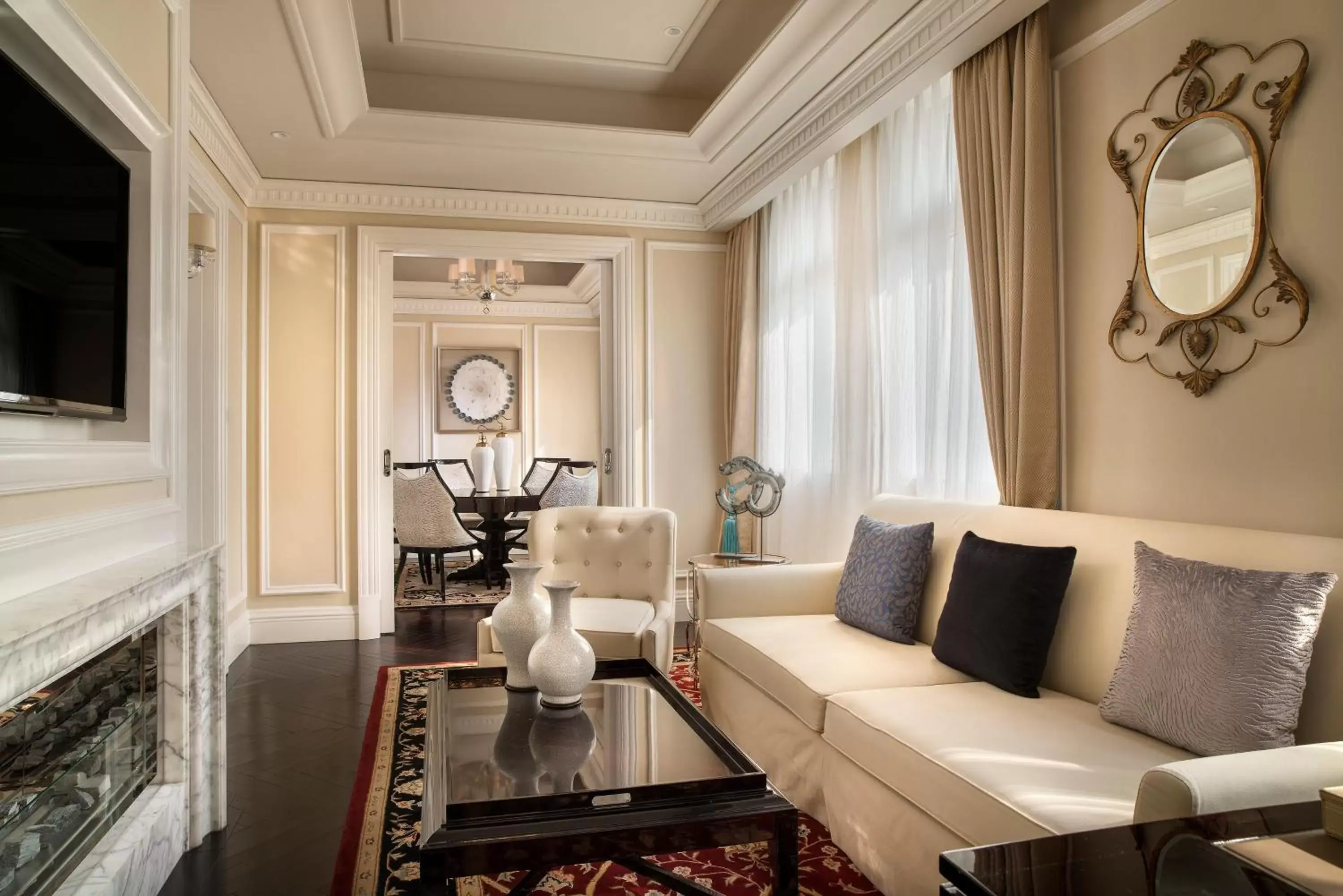 Living room, Seating Area in Sofitel Legend People's Grand Hotel Xi'an