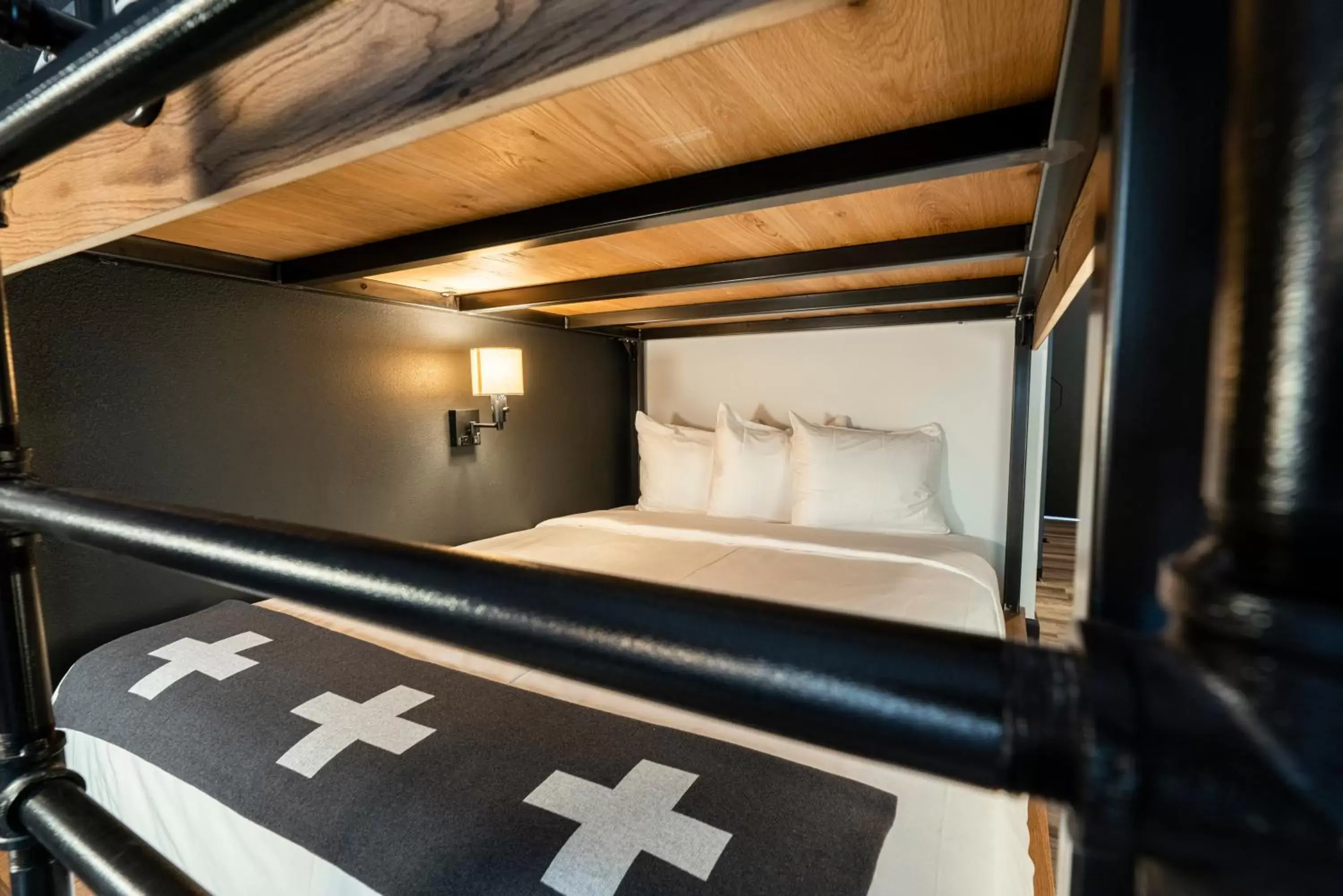 Bed in Gravity Haus