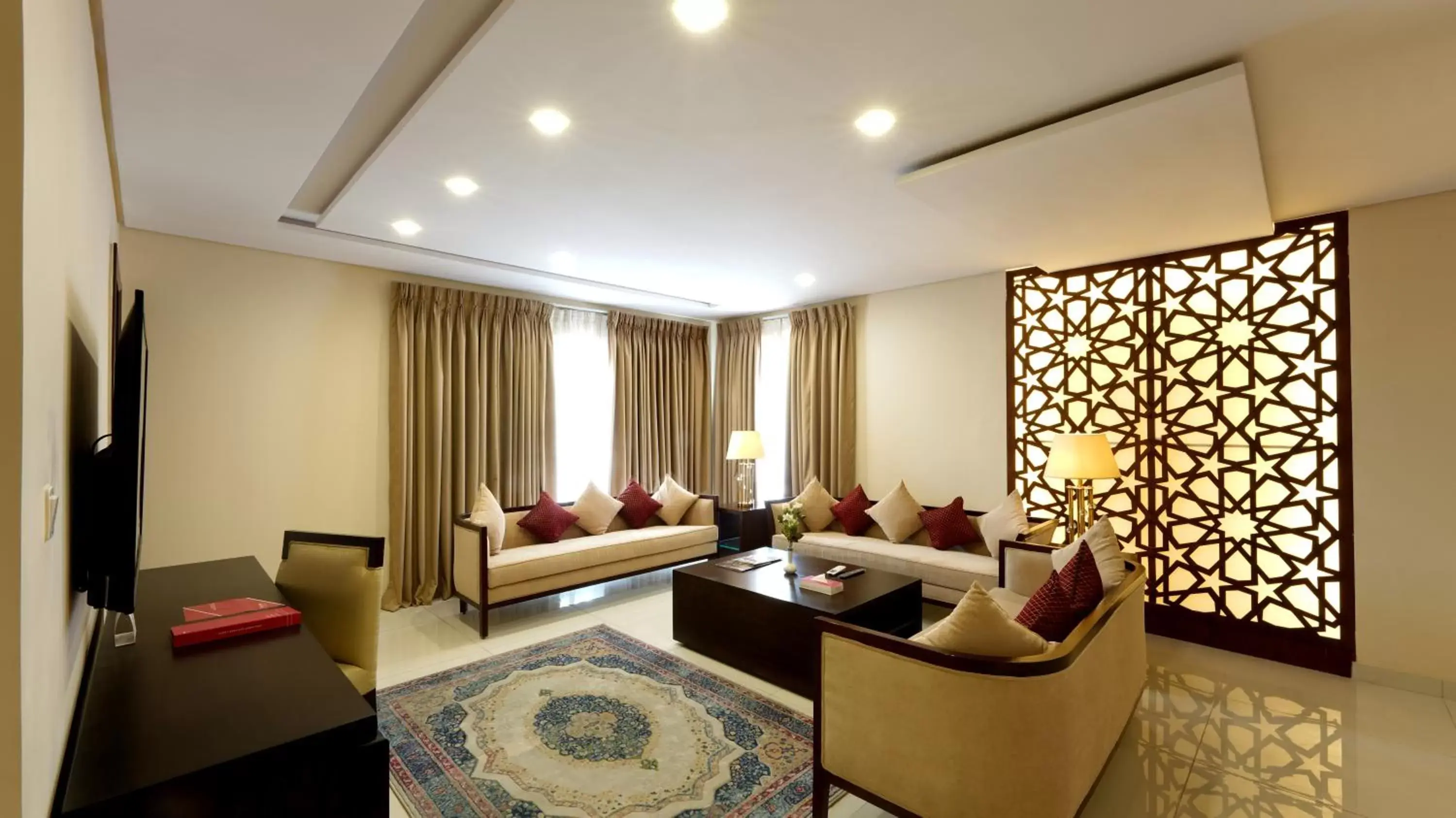 Living room, Seating Area in Ramada by Wyndham Lahore Gulberg II