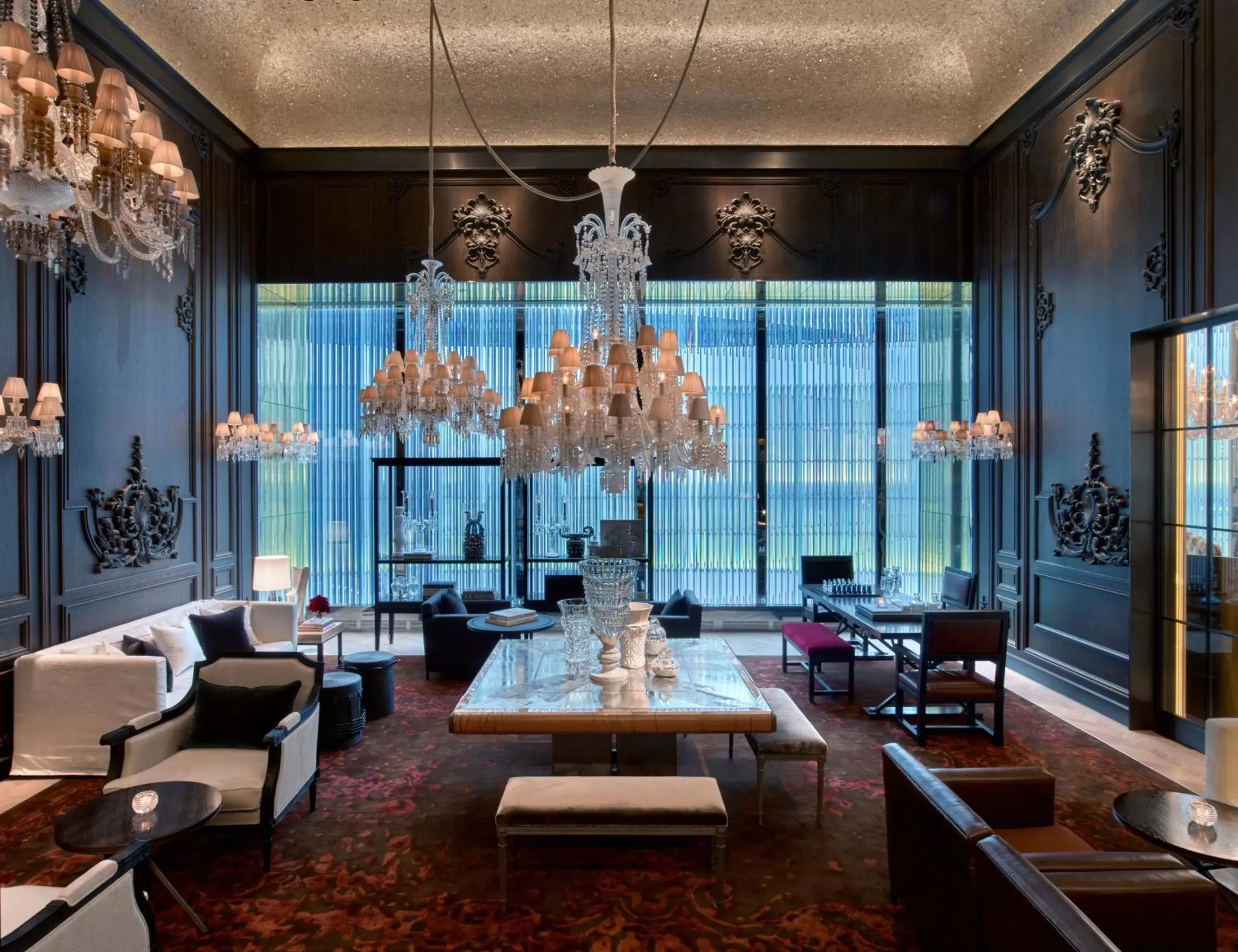 Lobby or reception, Restaurant/Places to Eat in Baccarat Hotel and Residences New York