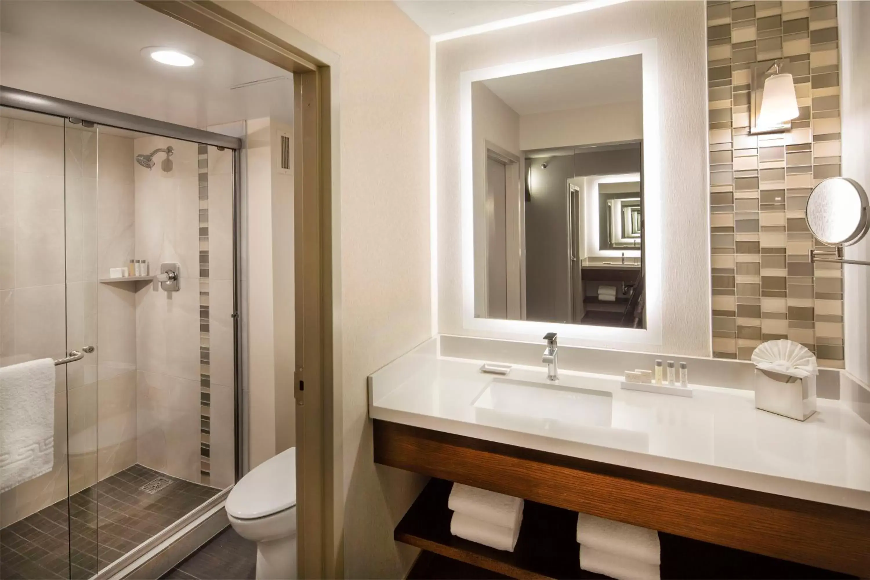 Bathroom in Silver Legacy Reno Resort Casino at THE ROW