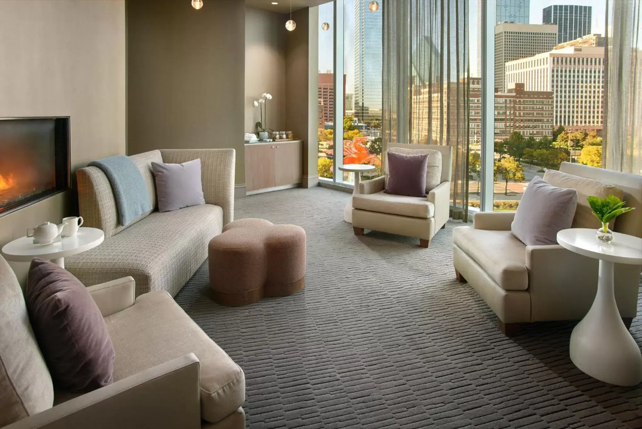 Spa and wellness centre/facilities, Seating Area in Omni Dallas Hotel