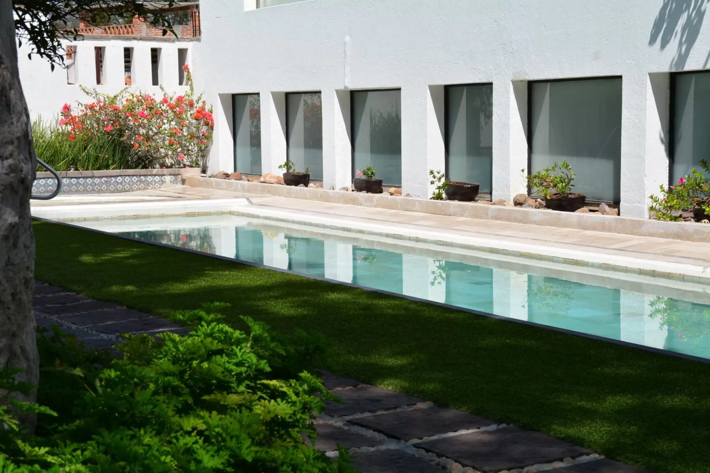 Decorative detail, Swimming Pool in Hotel & Spa Doña Urraca San Miguel De Allende