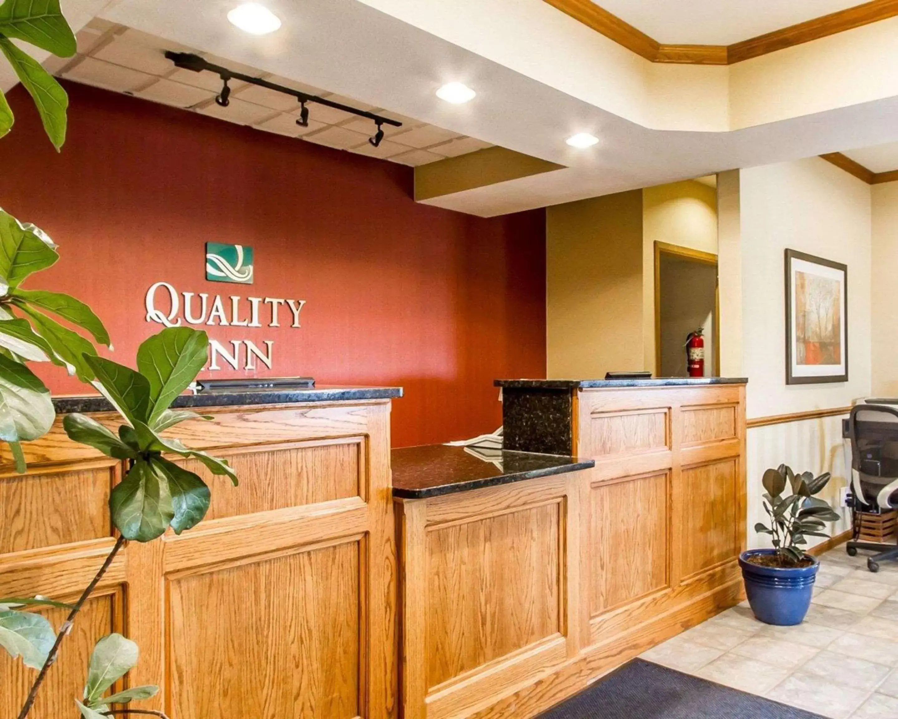 Lobby or reception, Lobby/Reception in Quality Inn Pontiac