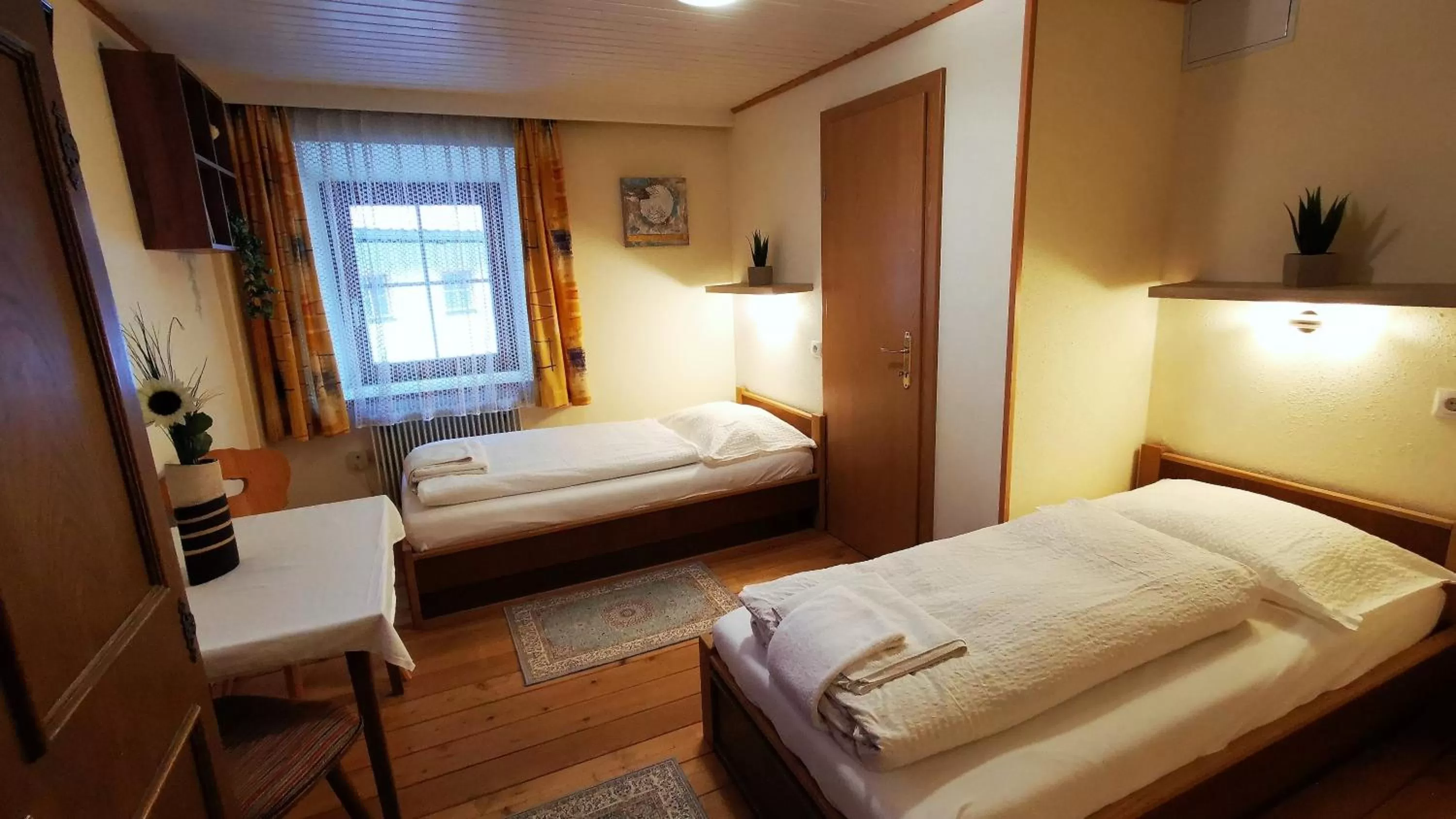 Bed in Gasthof Geronimo
