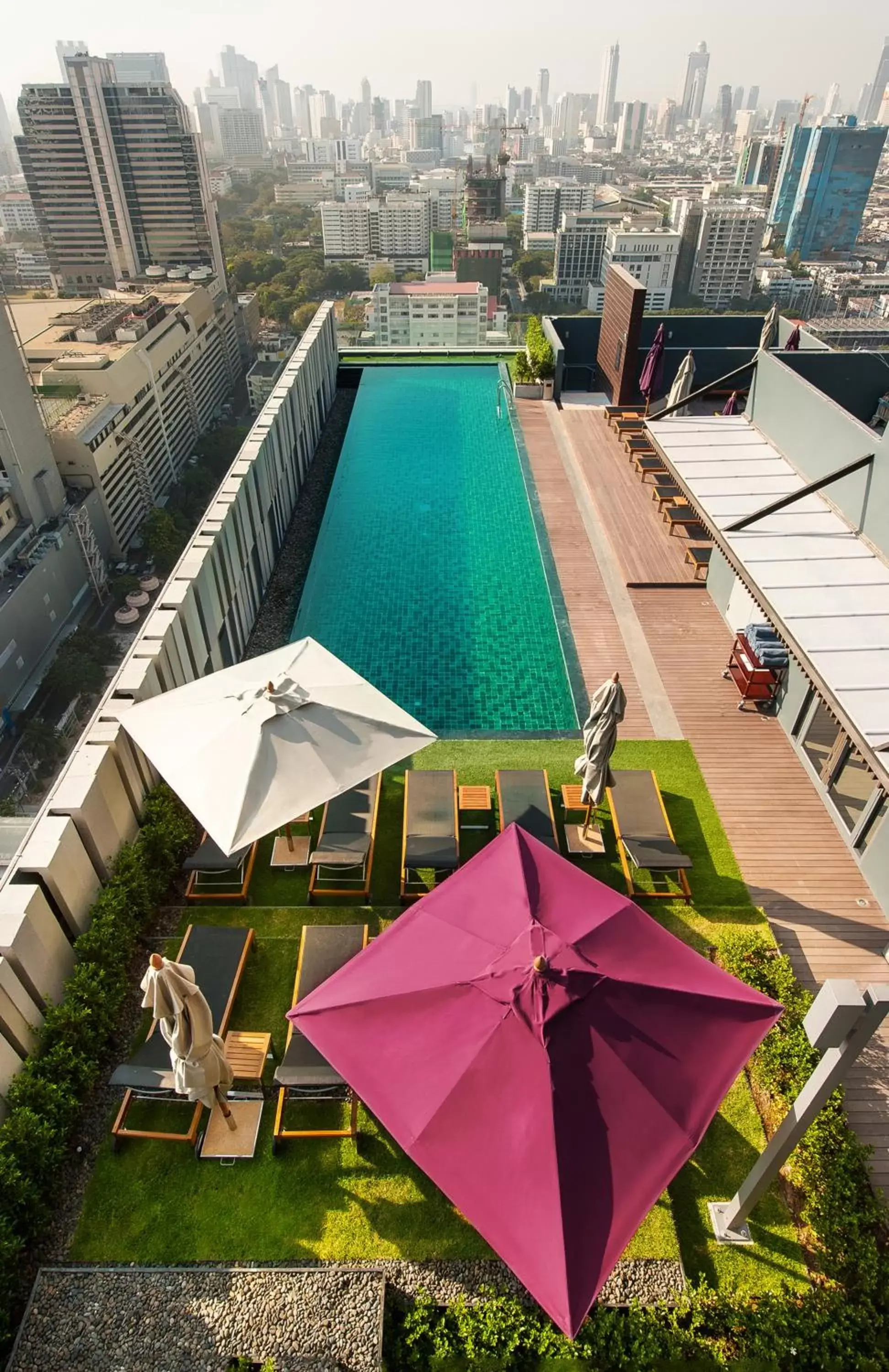 Swimming pool, Pool View in Mercure Bangkok Siam