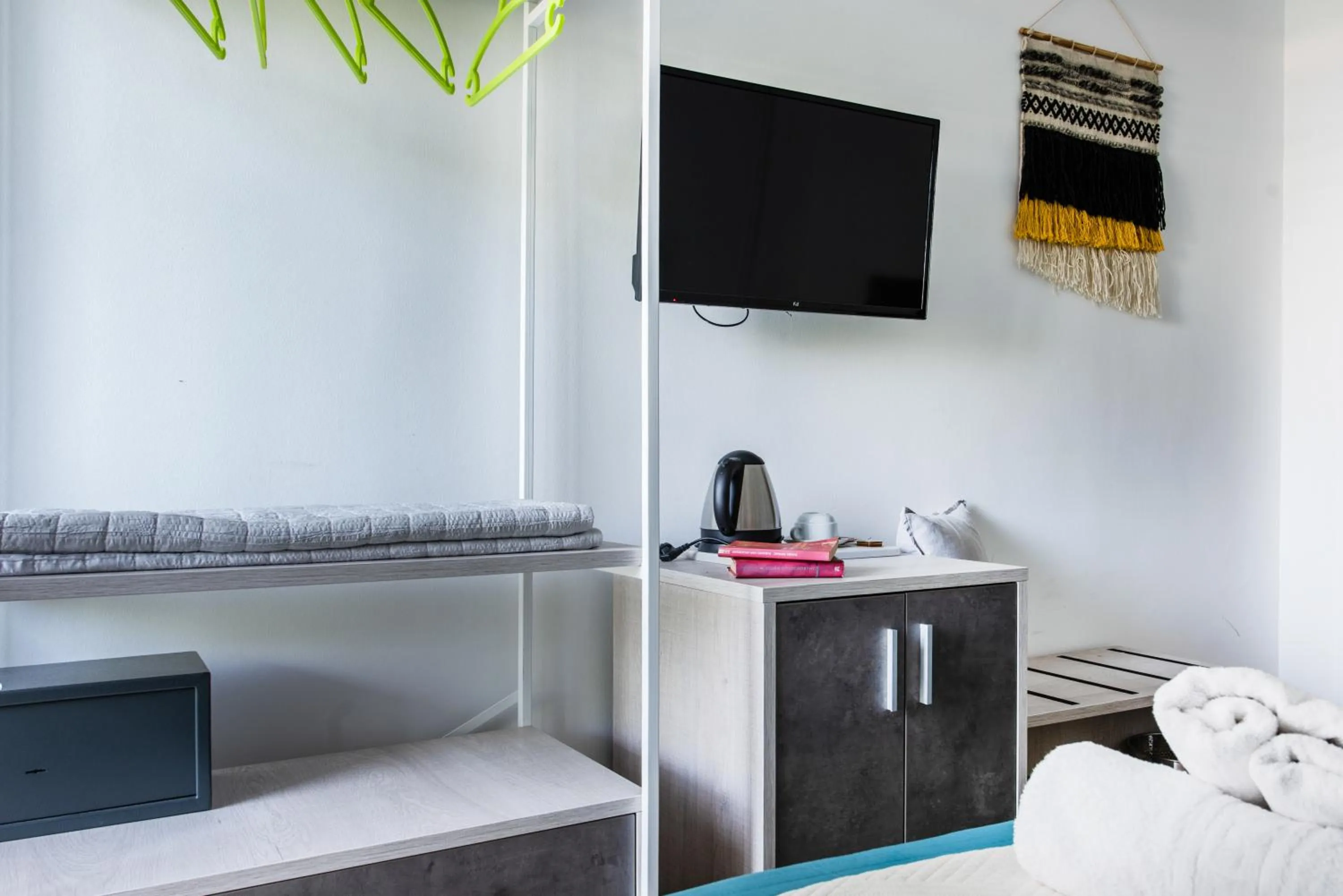 Property building, Bed in Myrto Hotel