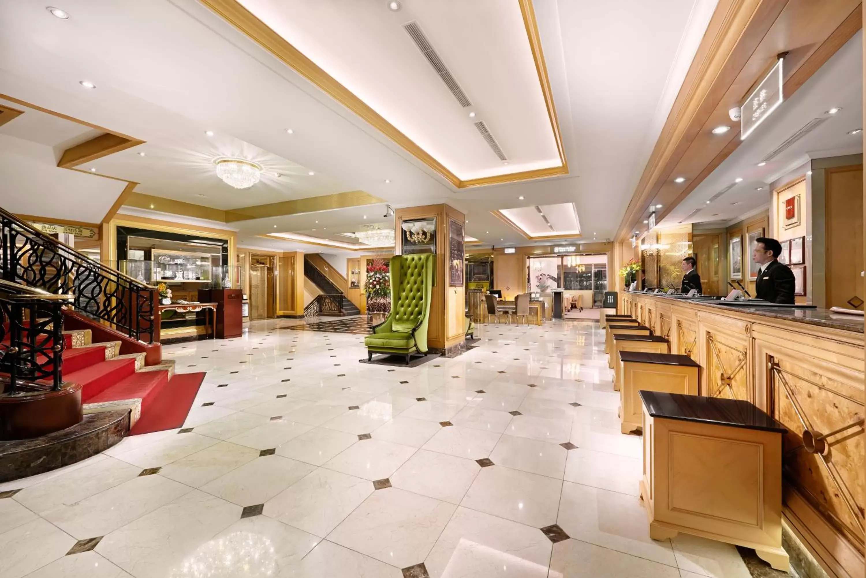 Lobby or reception in Cosmos Hotel Taipei Lobby or reception in Cosmos Hotel Taipei
