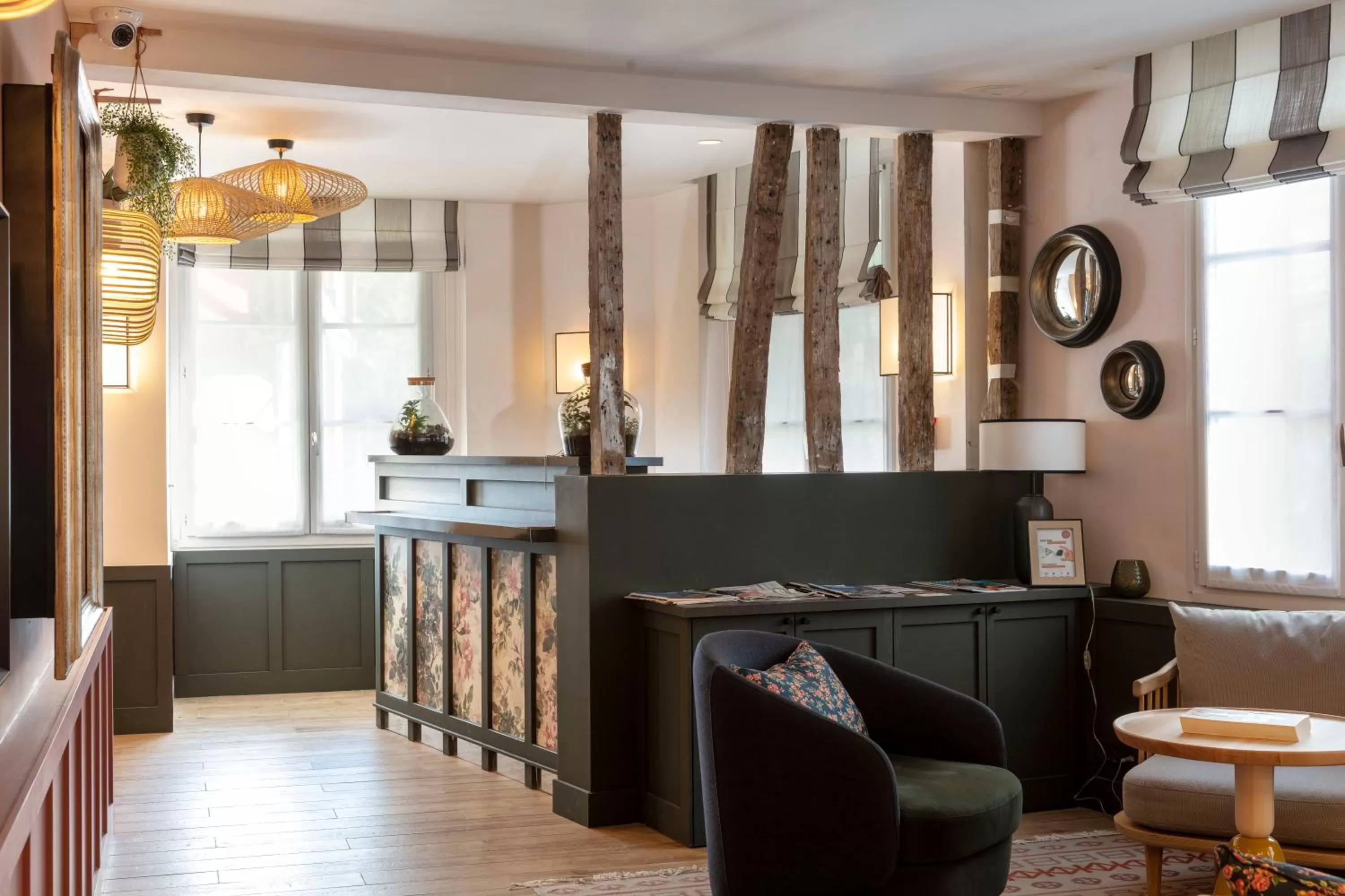 Lobby or reception in Hotel Bastille Speria