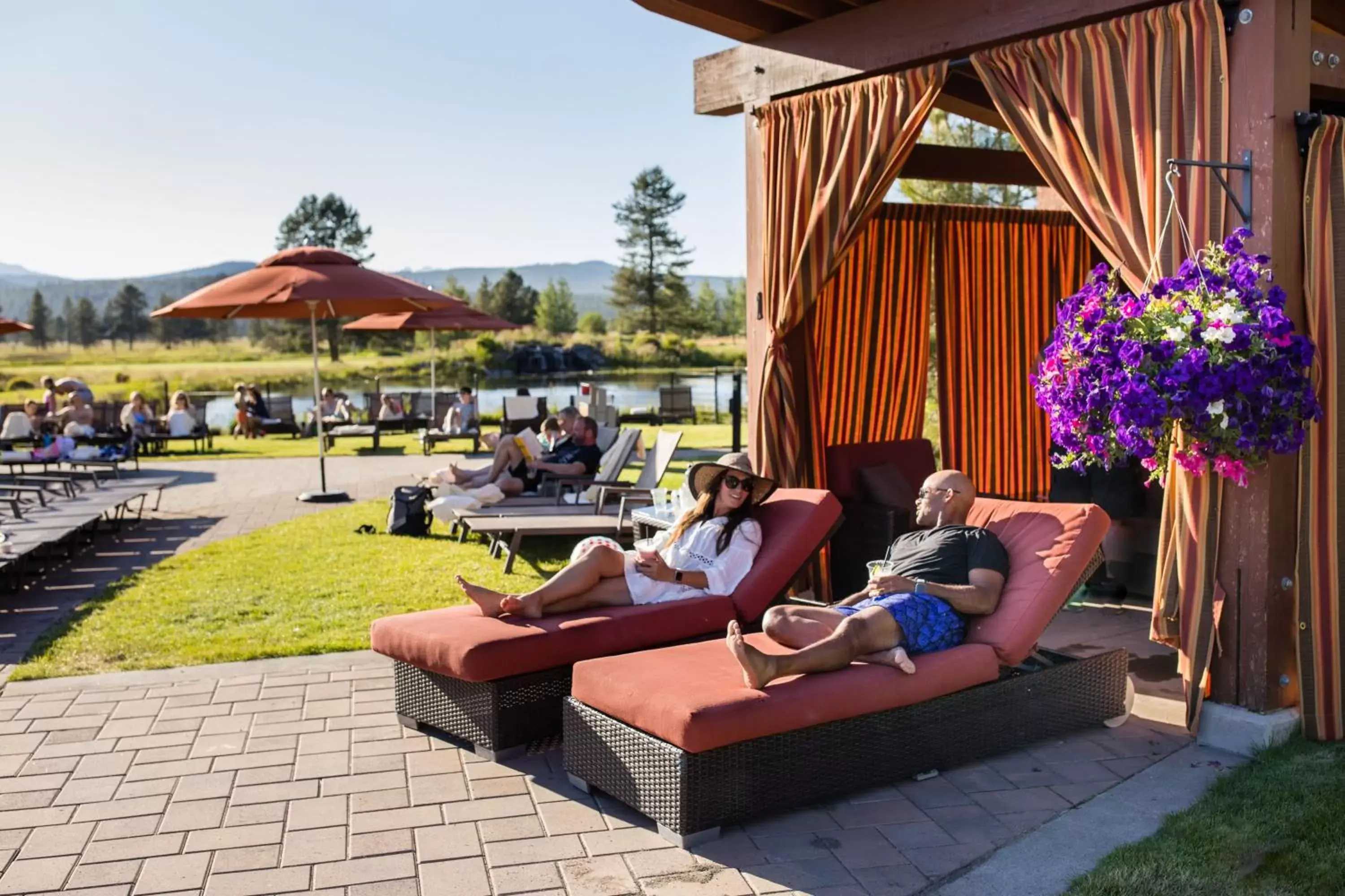 Swimming pool in Sunriver Resort