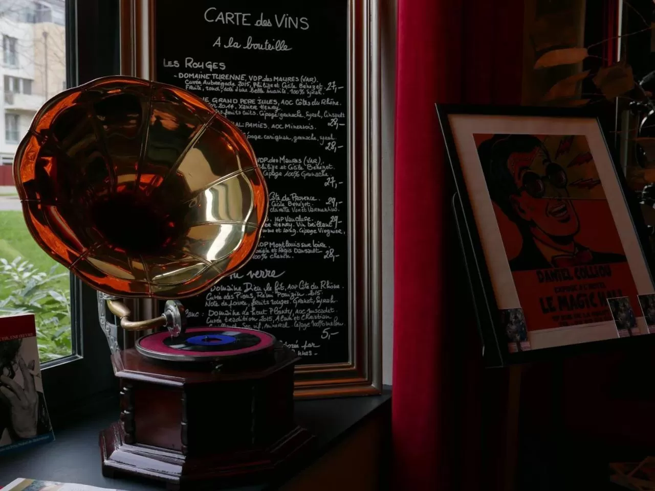 Decorative detail in Le Magic Hall