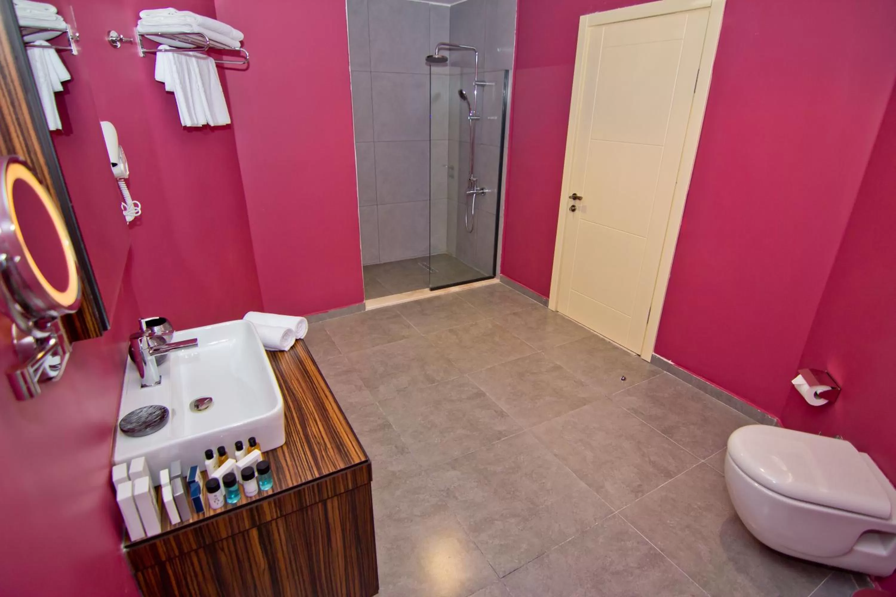 Bathroom in Sky Tower King Hotel