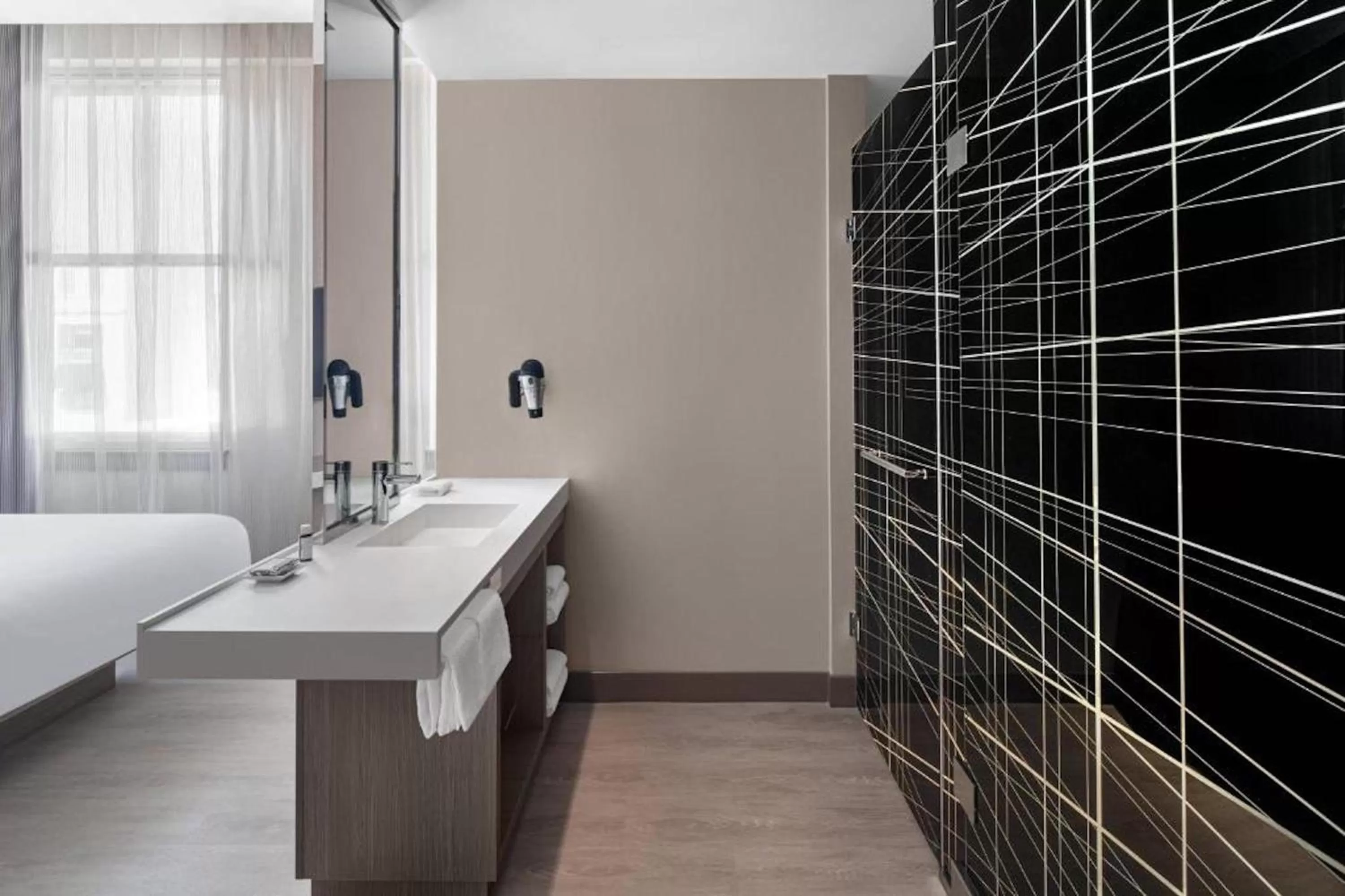 Bedroom, Bed in AC Hotel by Marriott Little Rock Downtown