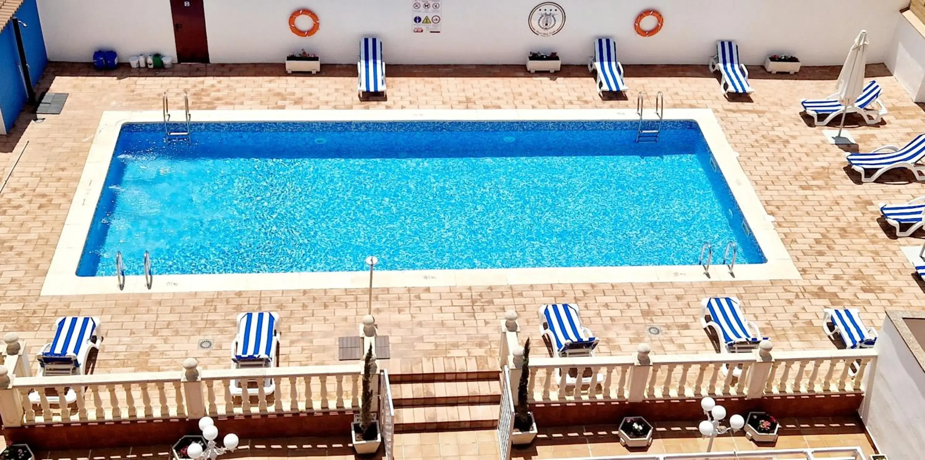 Swimming pool, Pool View in Hotel Santa Cecilia