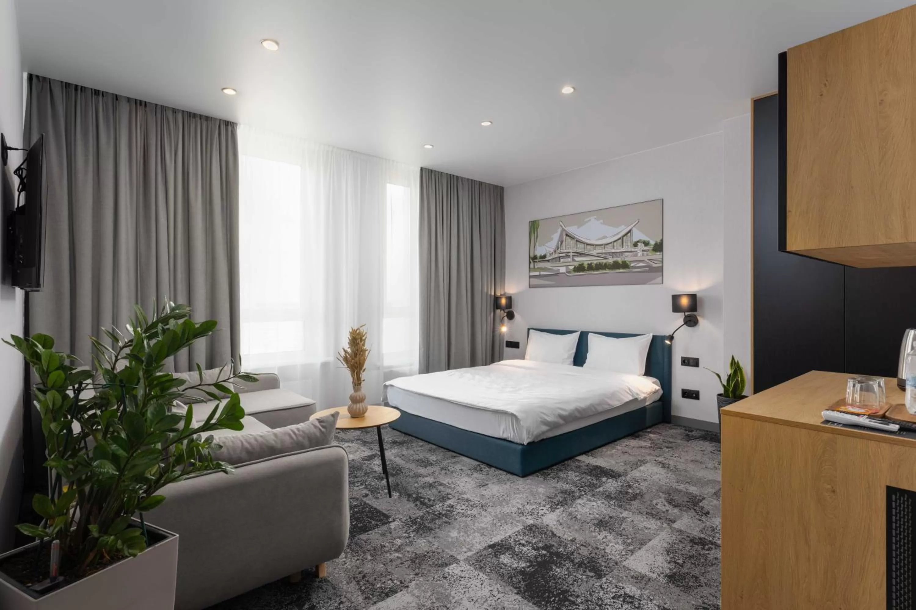 Bed in Be The One Hotel