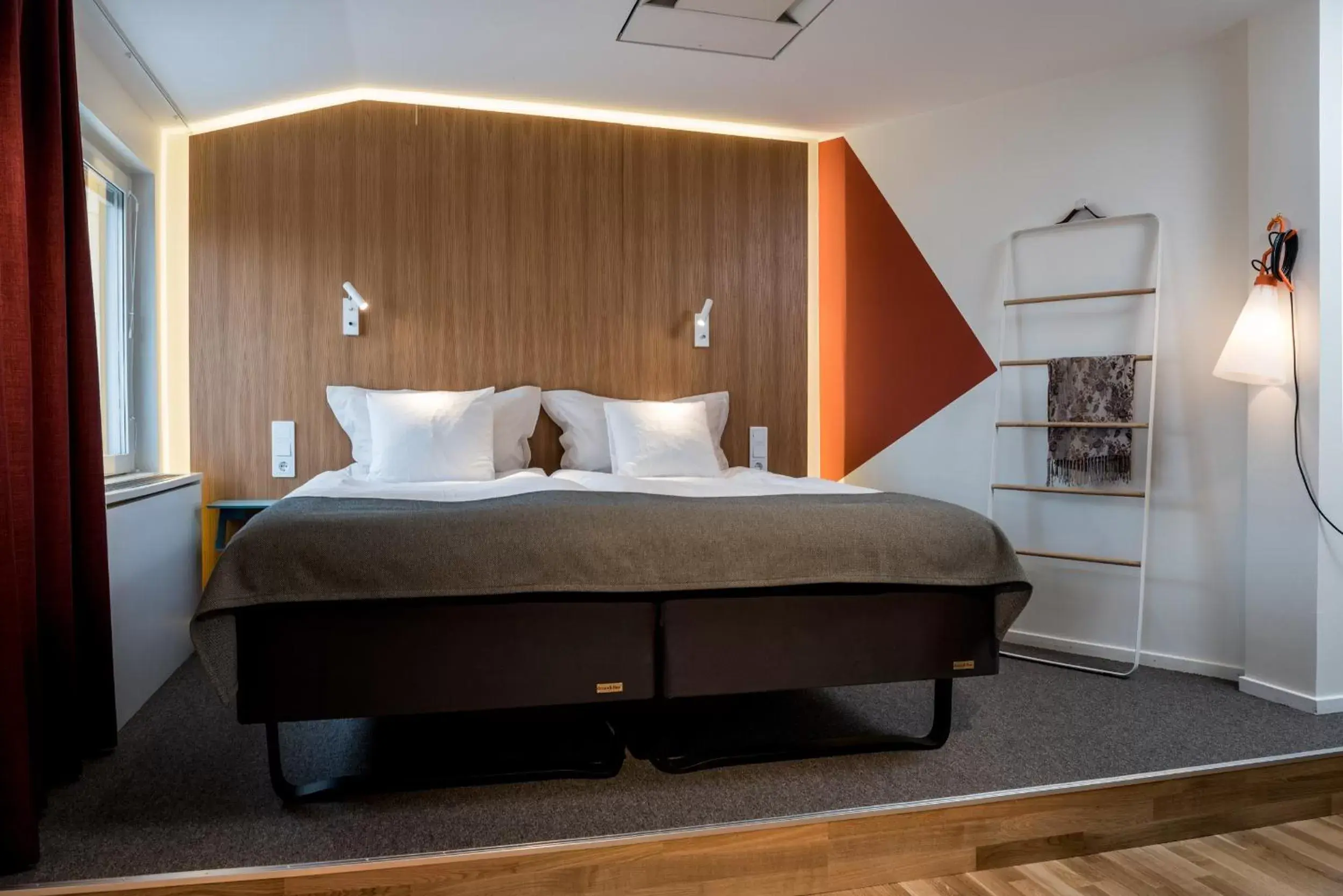 Bed in Hotel Birger Jarl