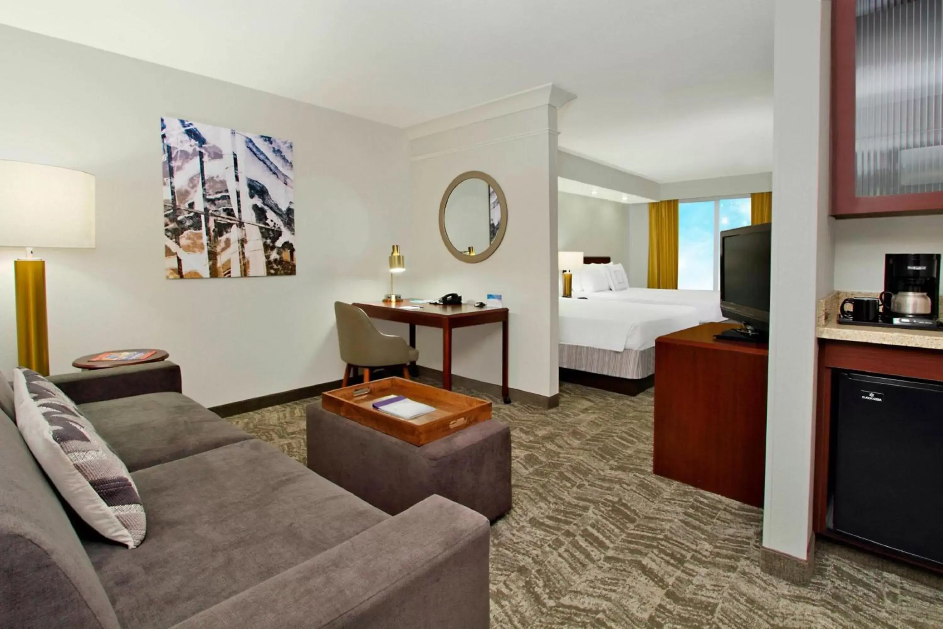 Photo of the whole room, Seating Area in SpringHill Suites by Marriott Norfolk Virginia Beach
