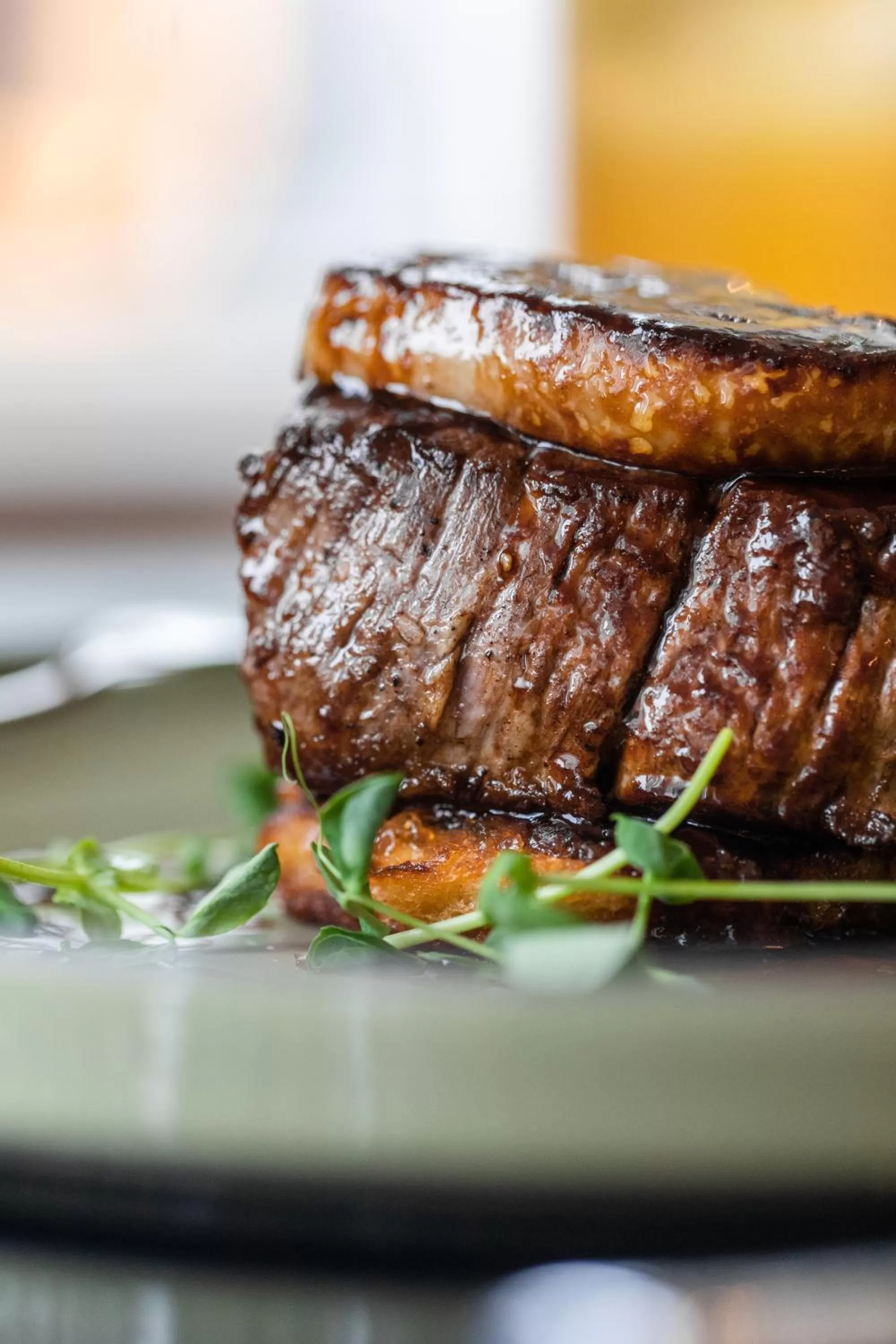 Restaurant/places to eat in La Colombe d'Or Hotel