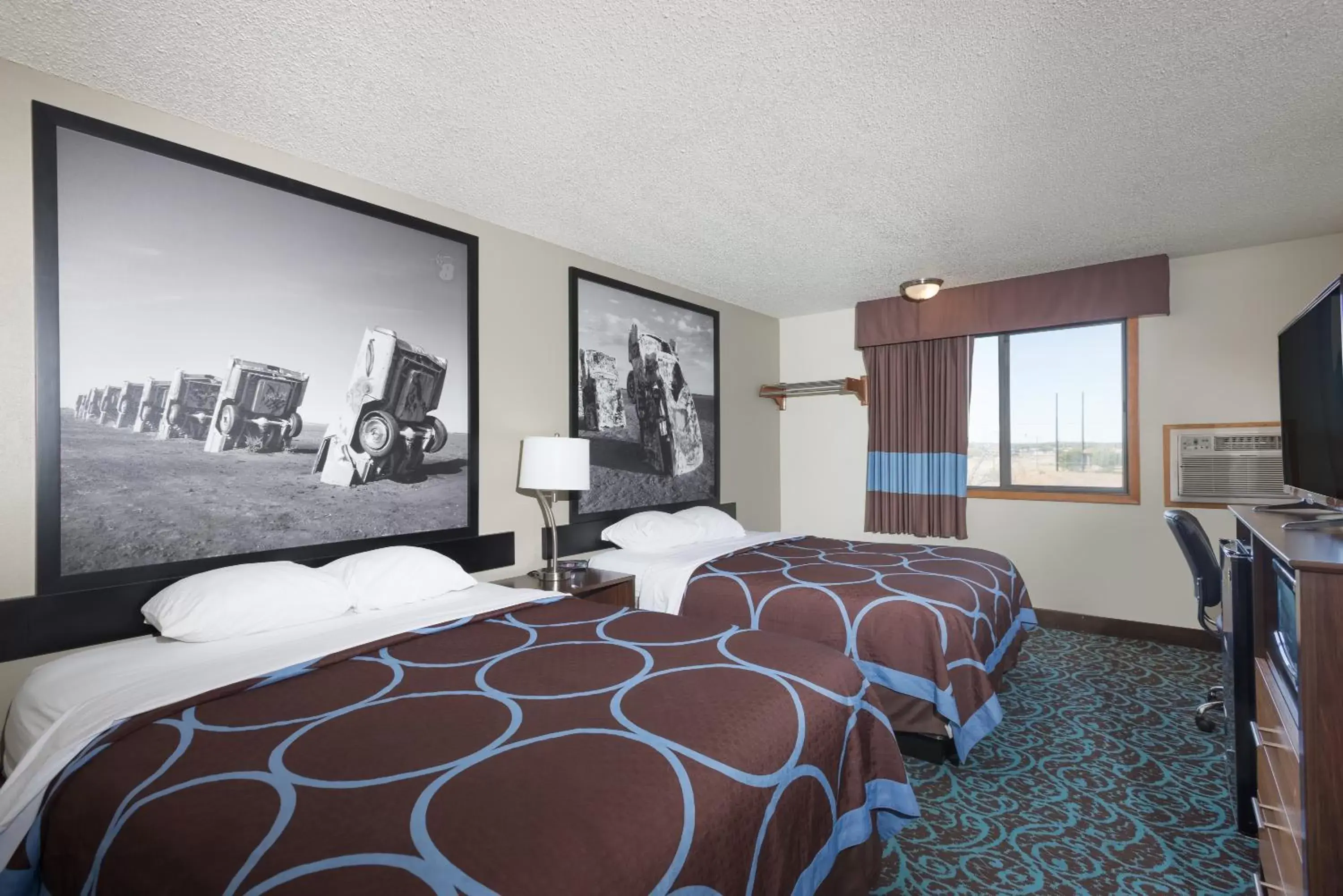 Bed in Super 8 by Wyndham Tucumcari