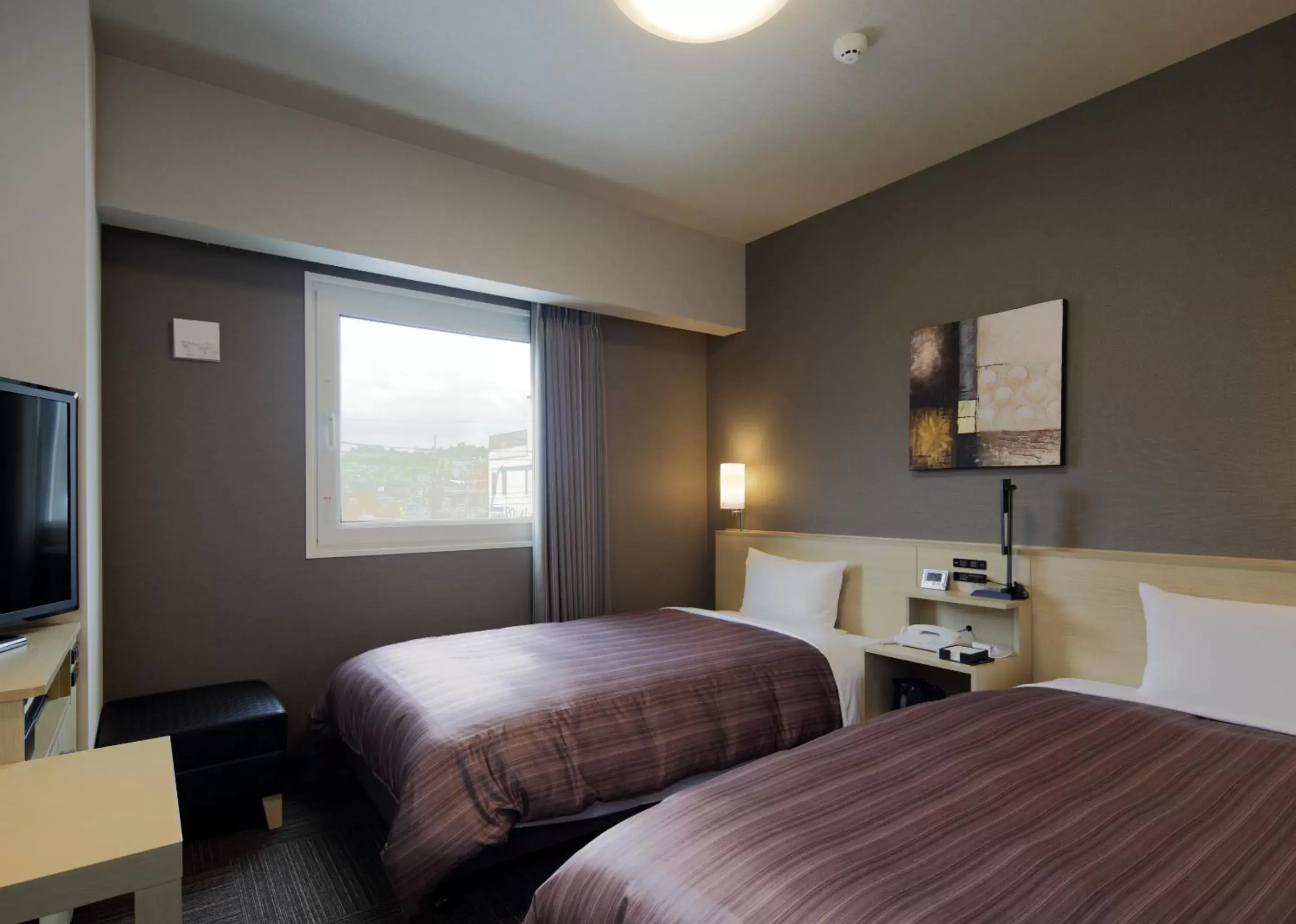 Bed, Room Photo in Hotel Route-Inn Hita-Ekimae