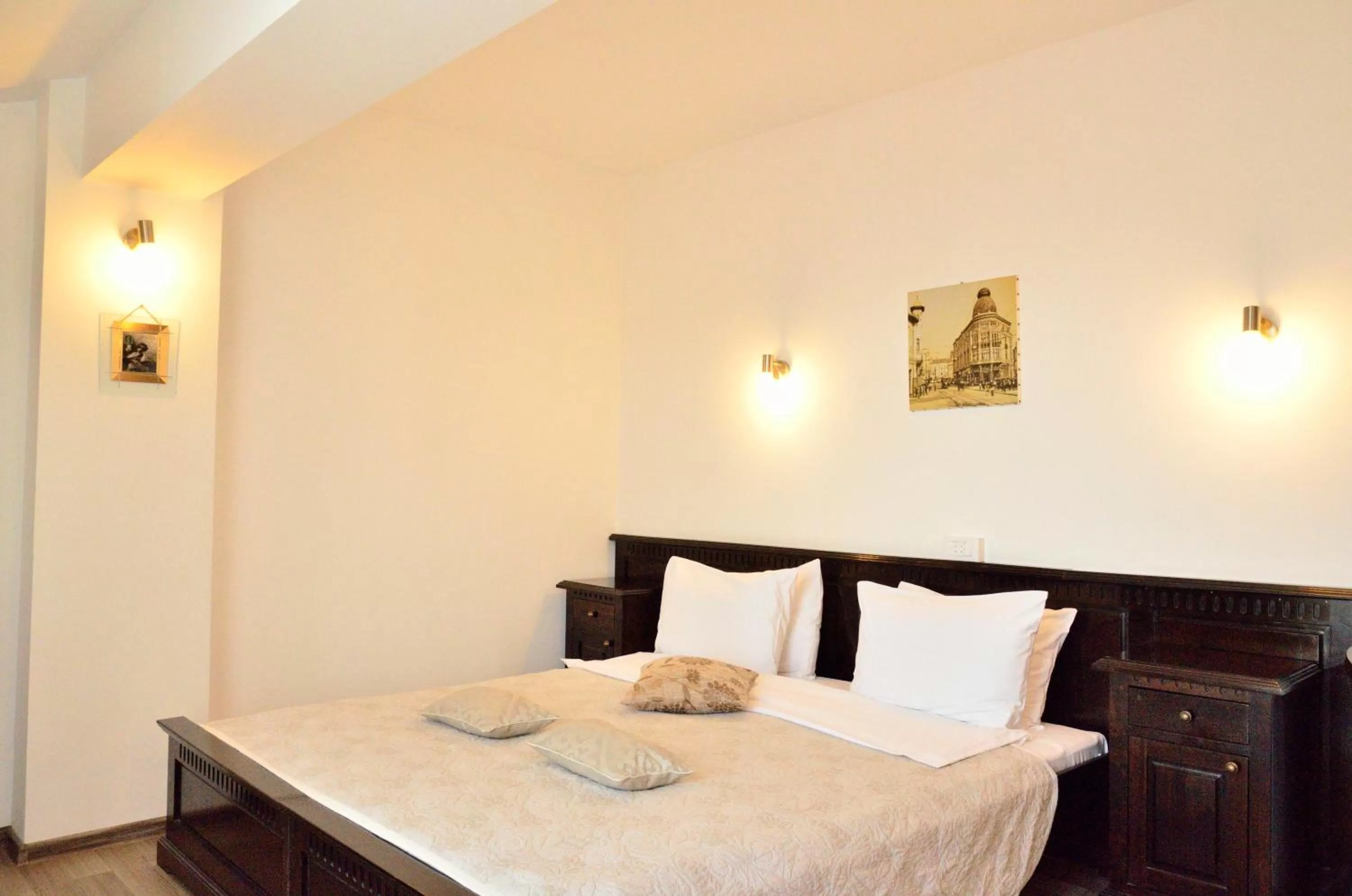 Bed in Hotel Belleville