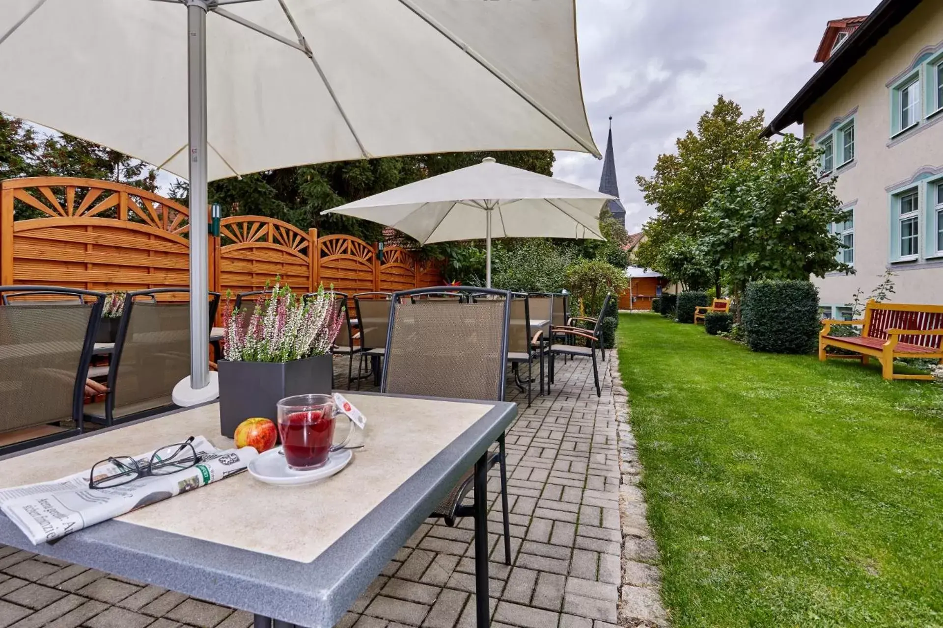 Balcony/Terrace in Hotel Linderhof