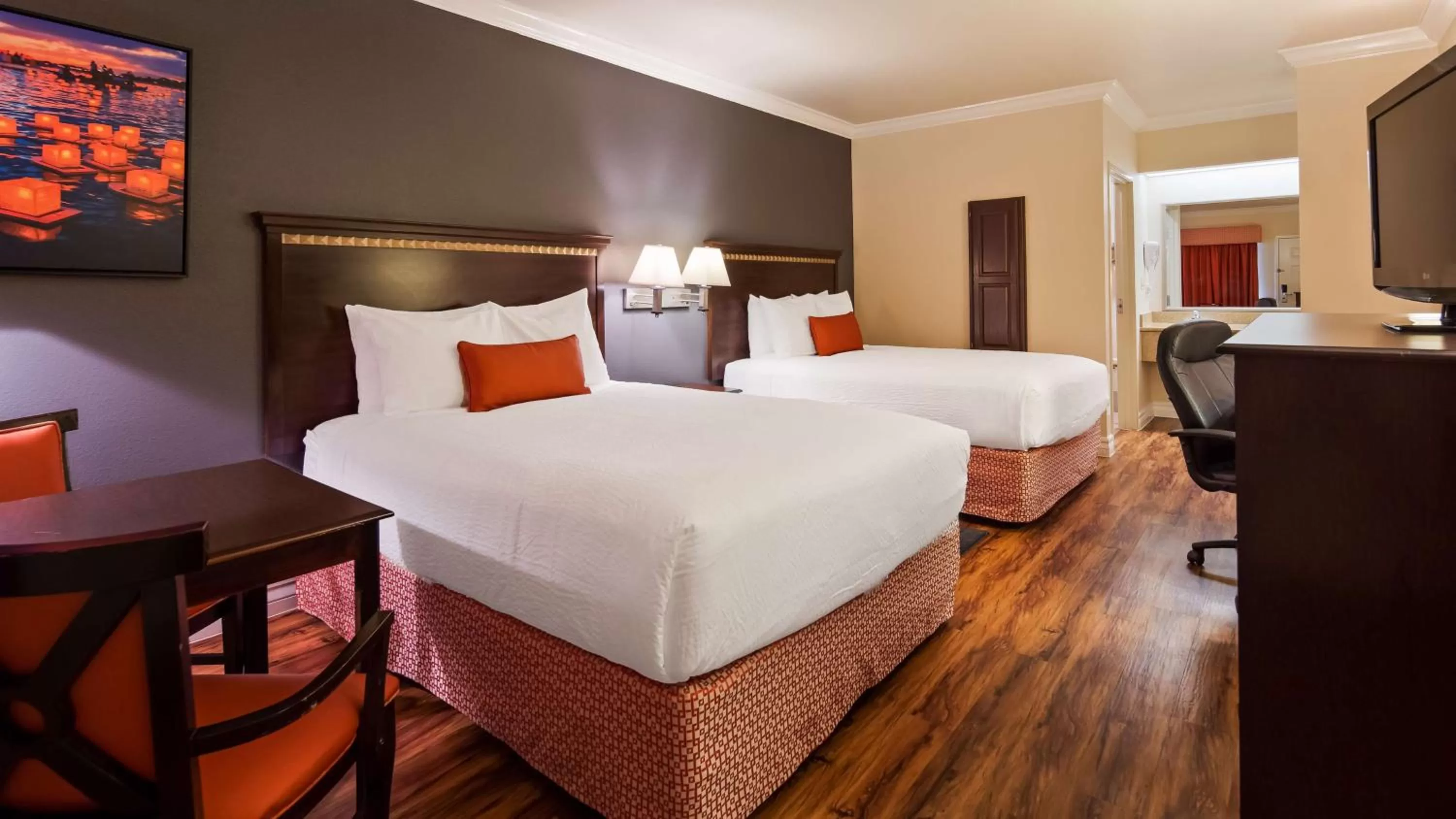 Queen Room with Two Queen Beds - Smoking in Best Western Anthony/West El Paso