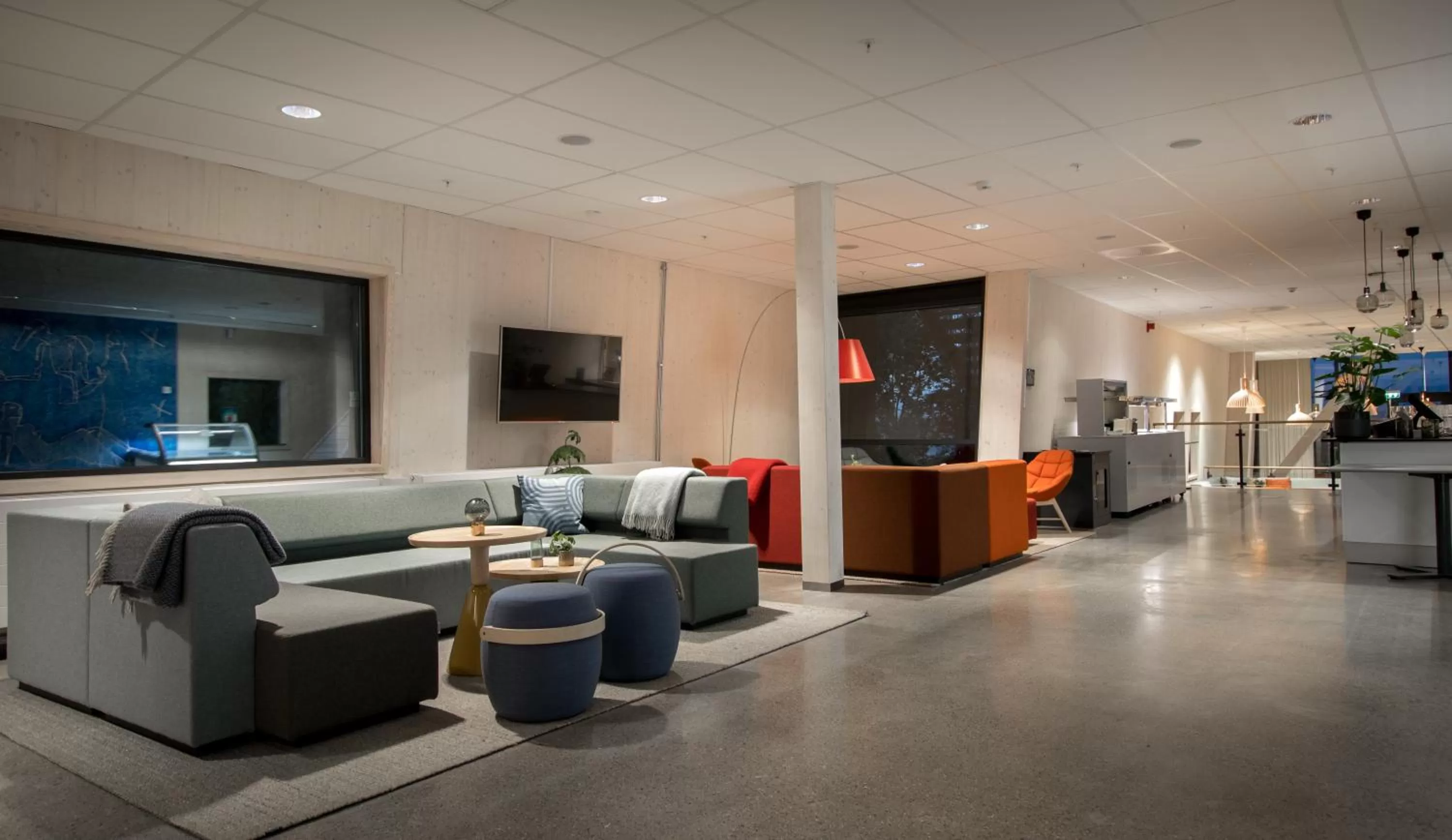 Communal lounge/ TV room in RS Noatun