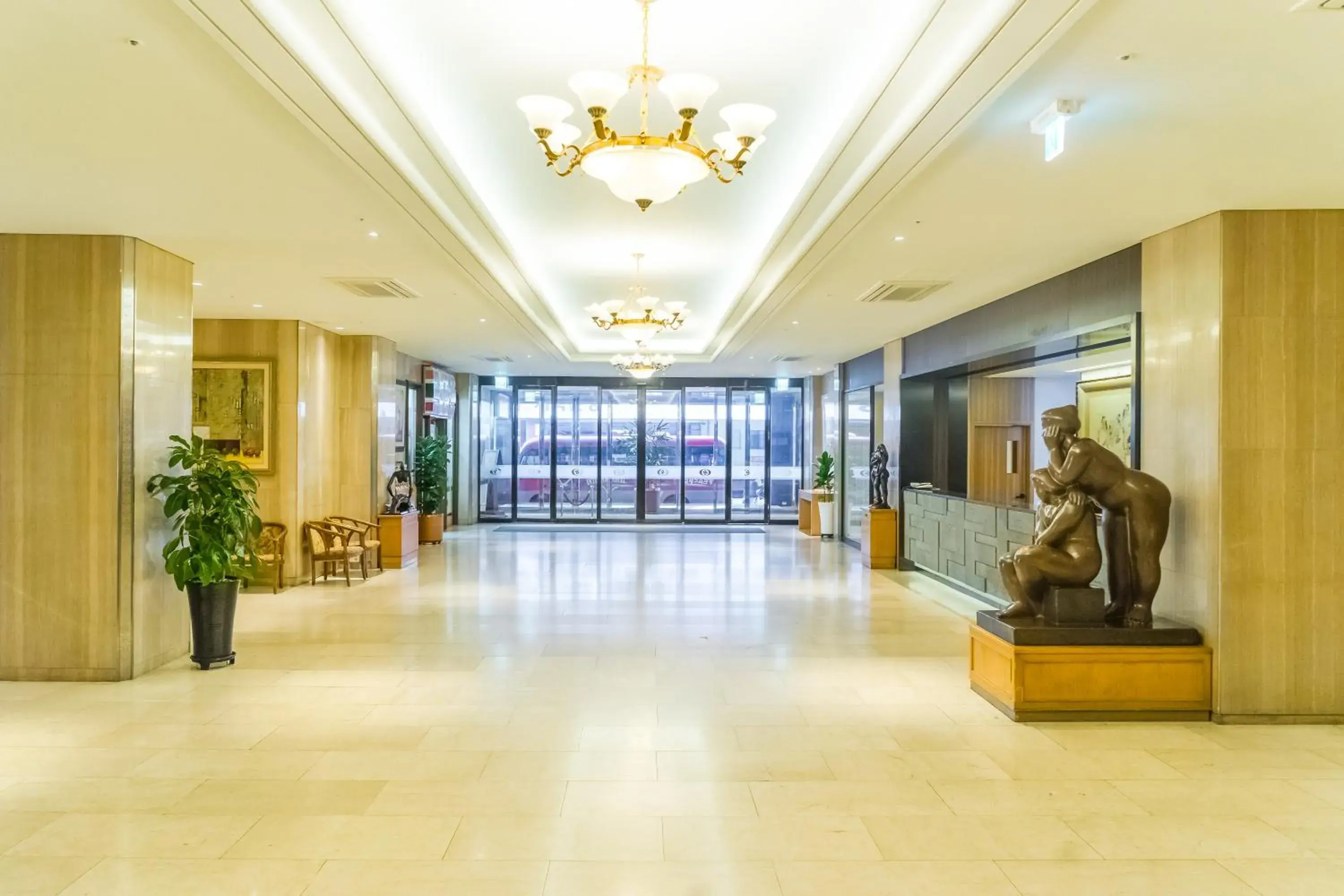 Lobby or reception in Busan Tourist Hotel Lobby or reception in Busan Tourist Hotel