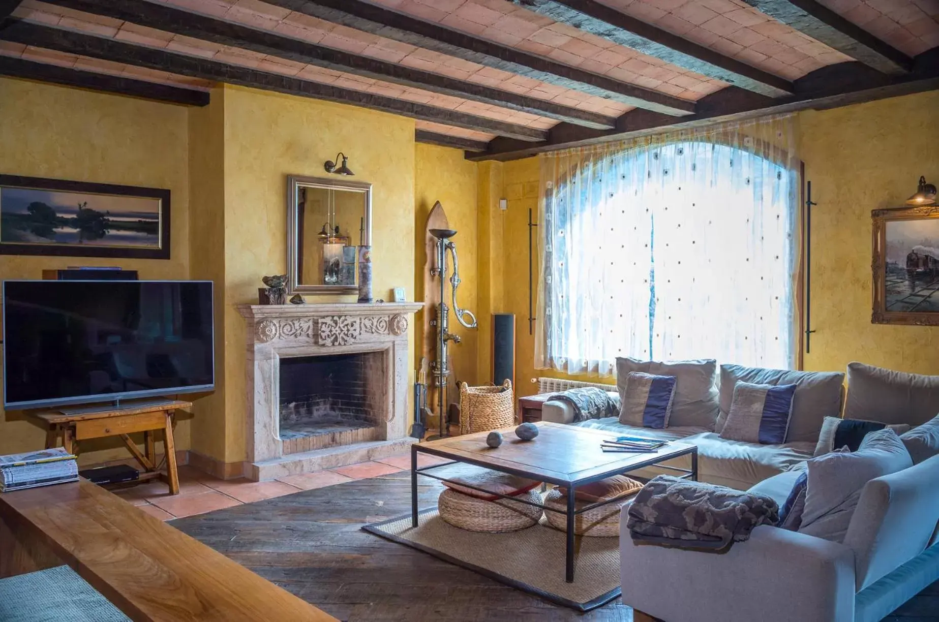 Living room, Seating Area in Serrat del Vent - Adults only