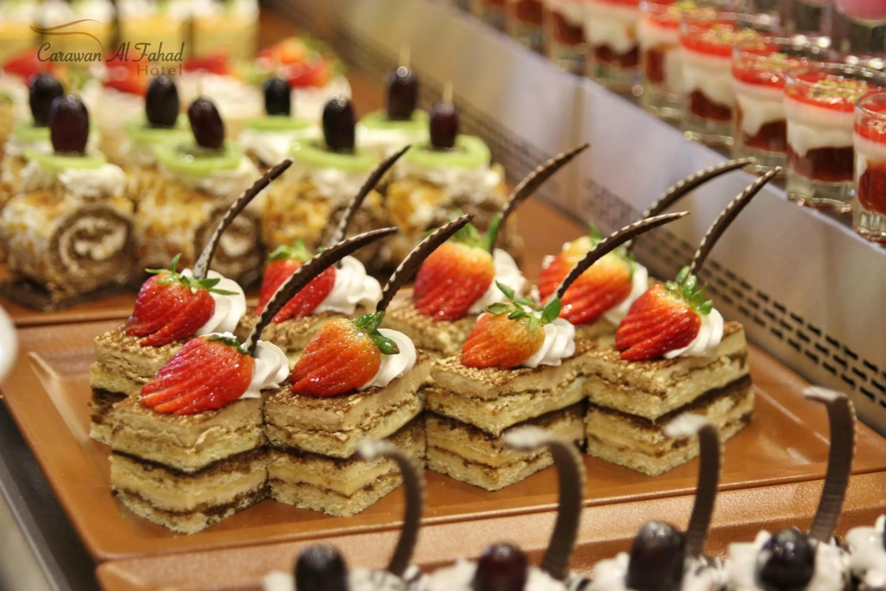 Food close-up in Carawan Al Fahad Hotel