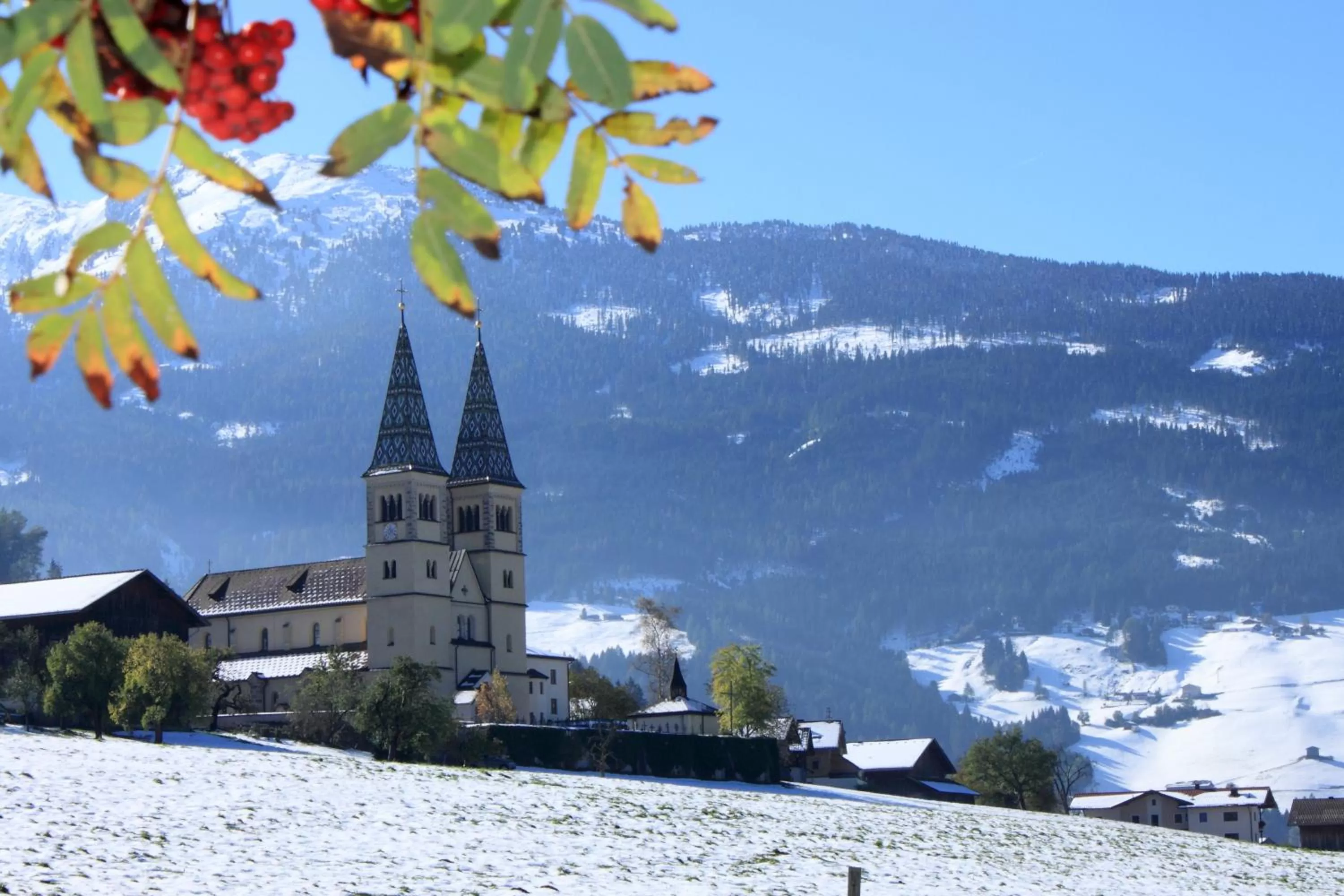 Natural landscape in Hotel Garni Regina