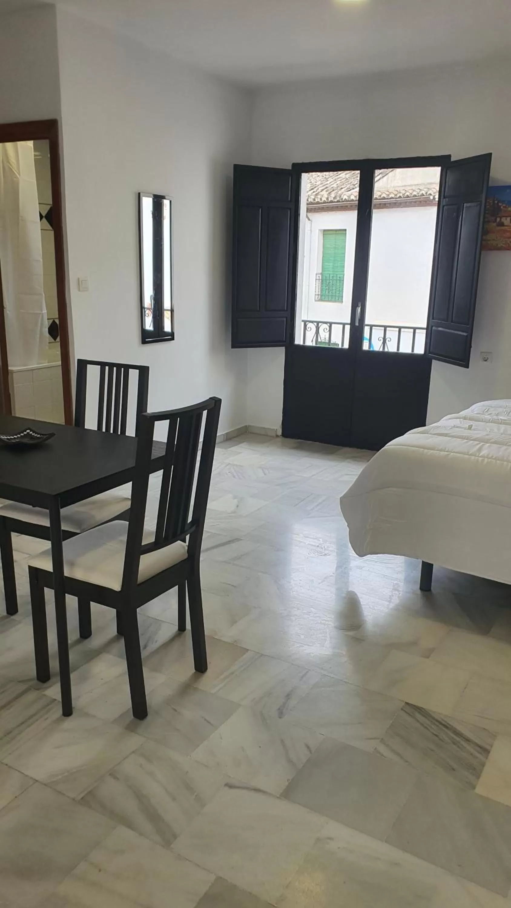 Dining area, Bed in CASA MORENA MiA APARTAMENTOS