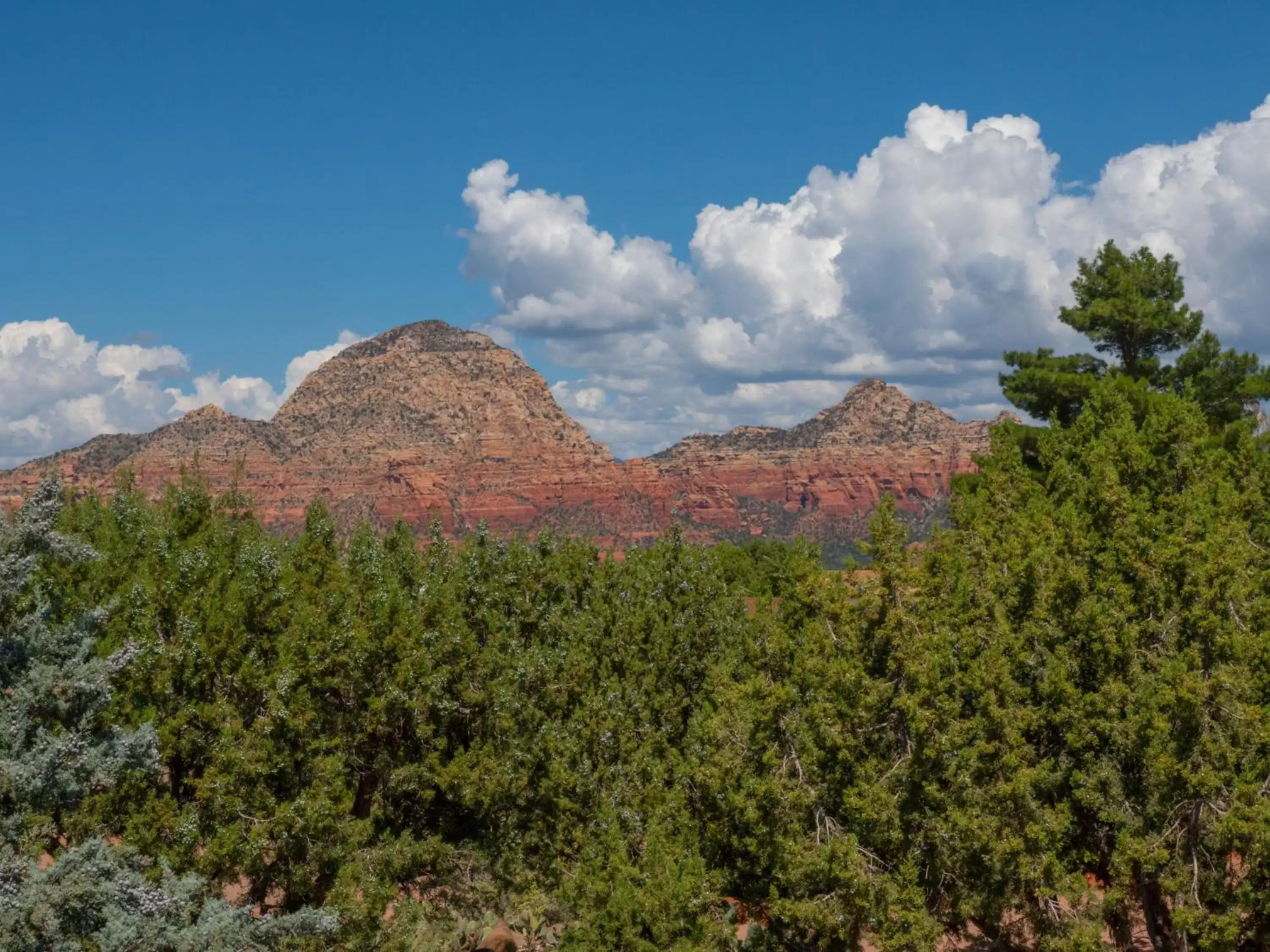 Bird's eye view, Natural Landscape in Sky Ranch Lodge