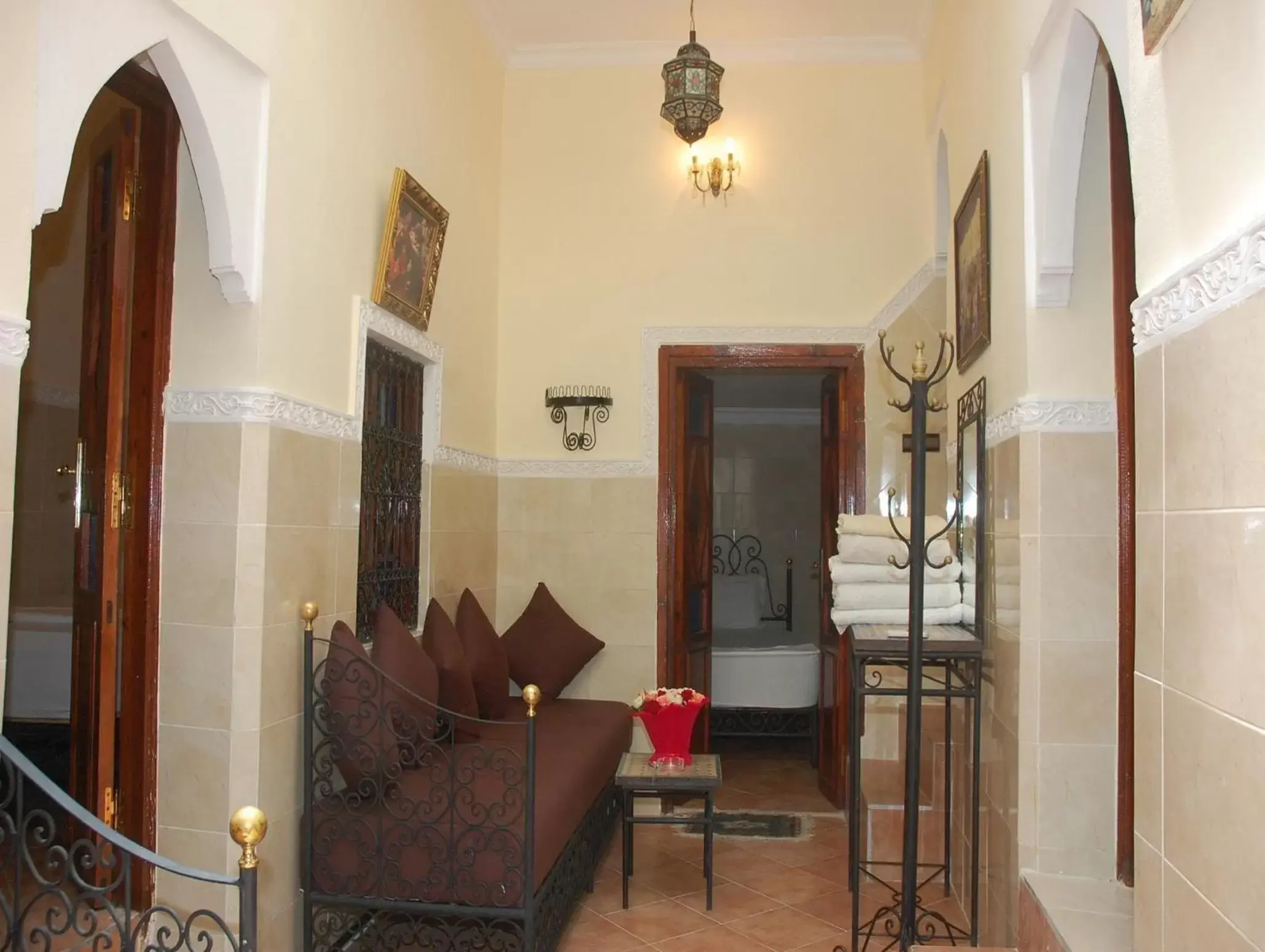 Living room in Résidence Miramare Marrakech
