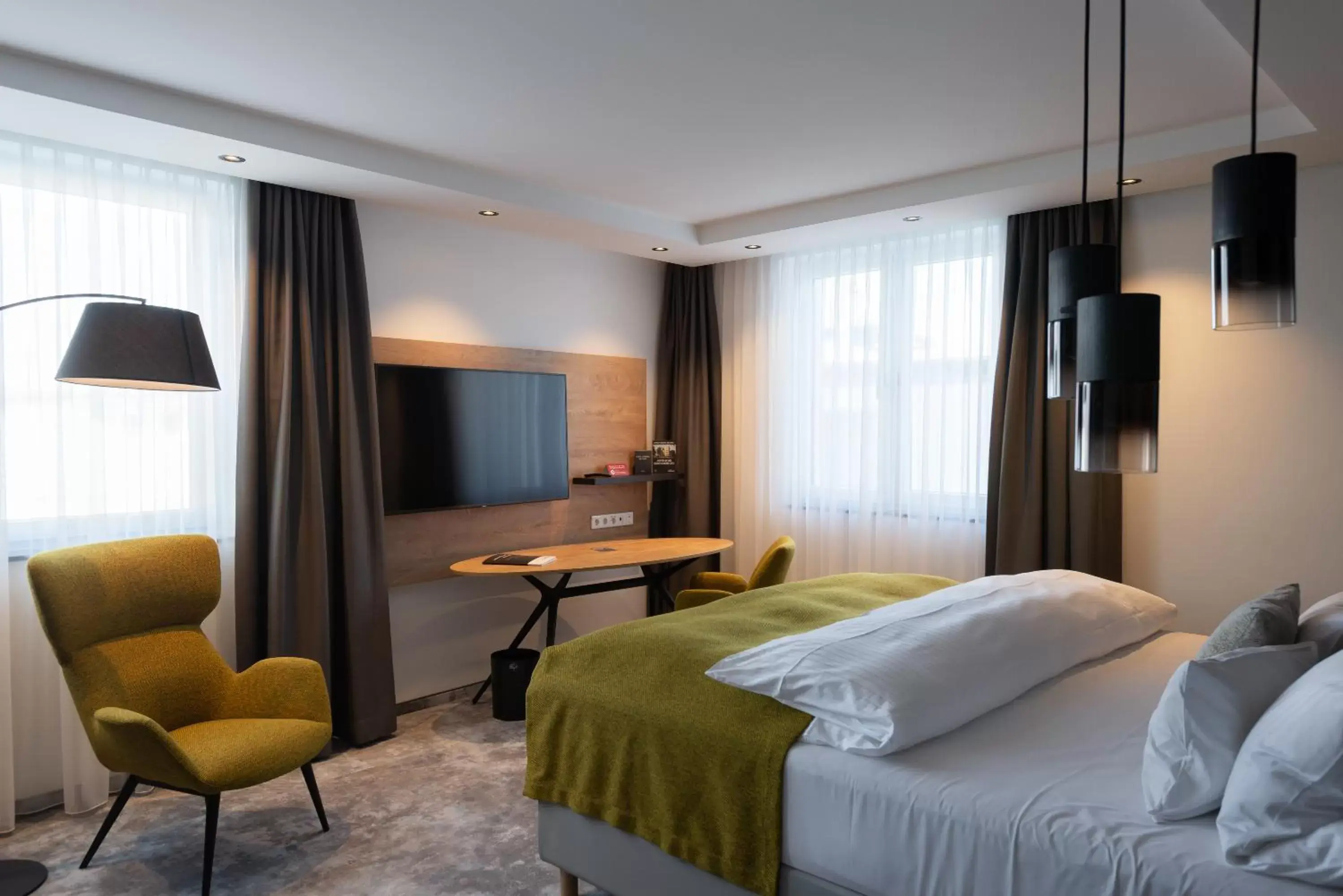 Bedroom, Bed in Hotel Esplanade Dortmund