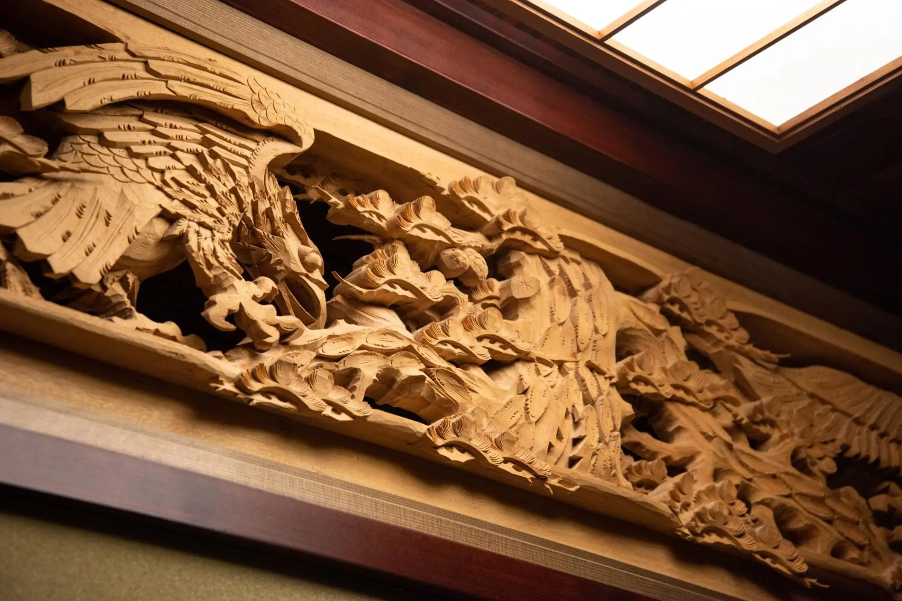 Decorative detail, Food in Kadokyu Ryokan