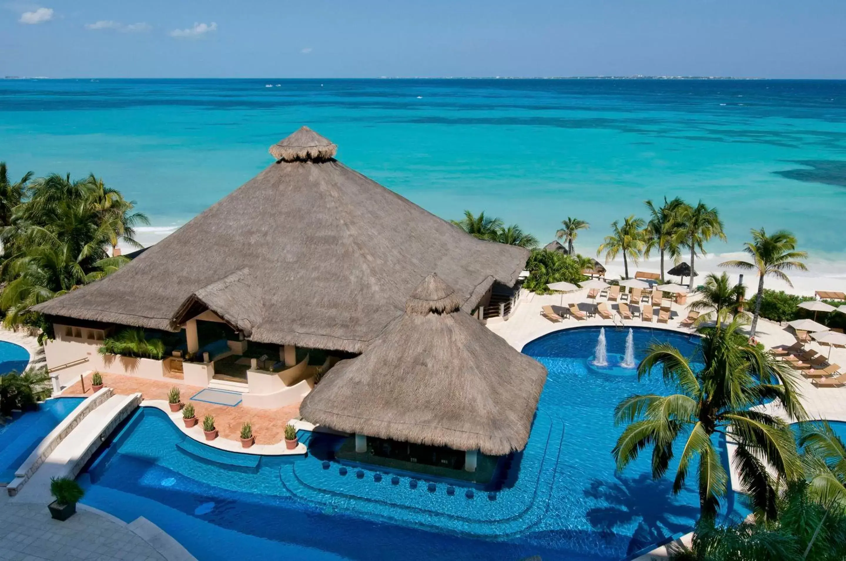 Swimming pool, Pool View in Grand Fiesta Americana Coral Beach Cancun - All Inclusive