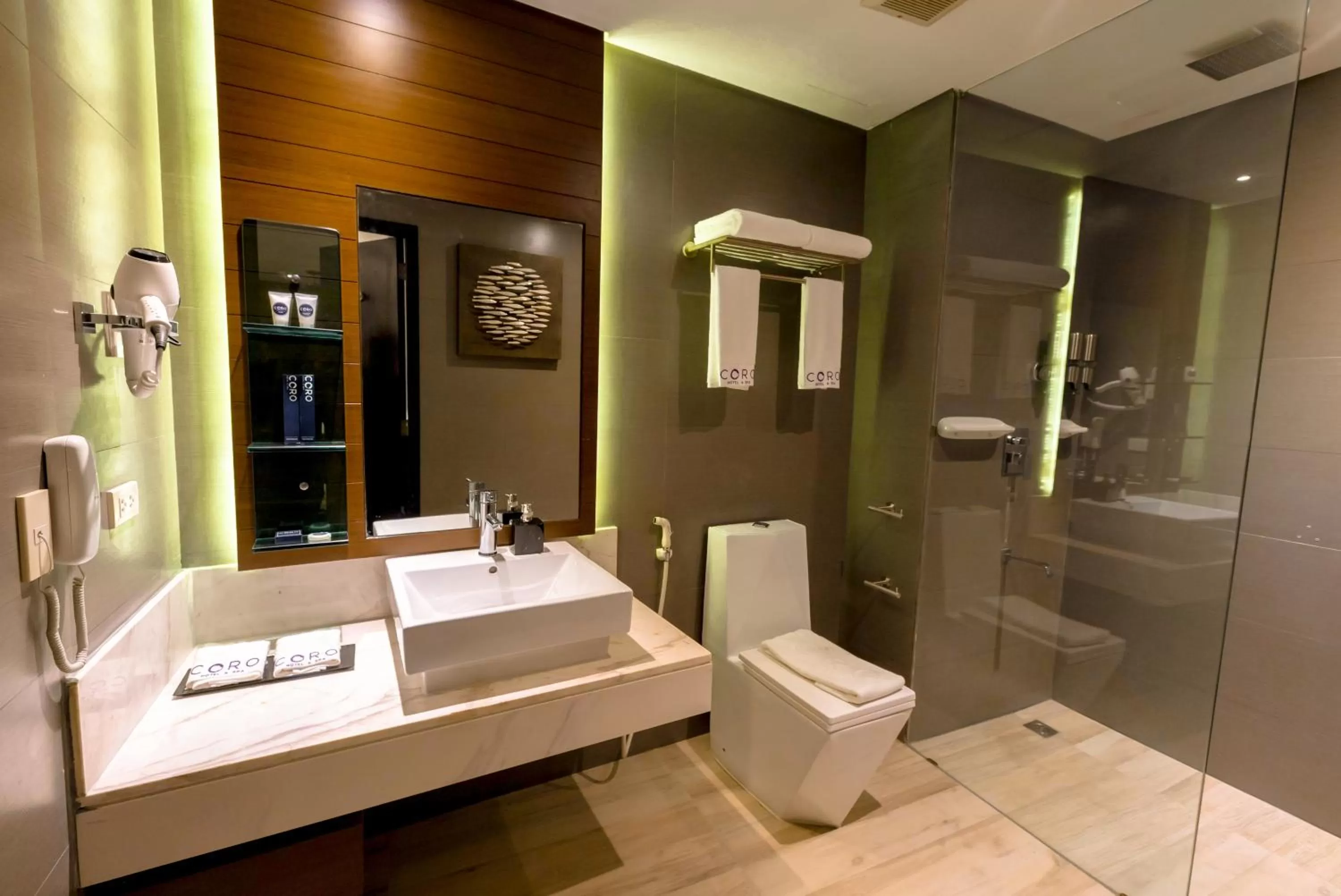 Bathroom in Coro Hotel
