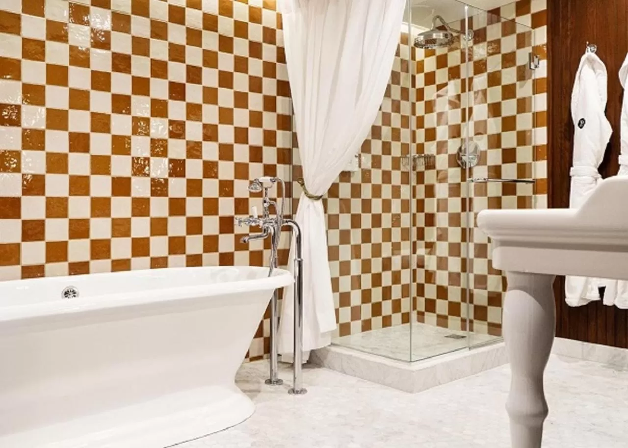 Bathroom in Palihouse West Hollywood at Beverly Hills