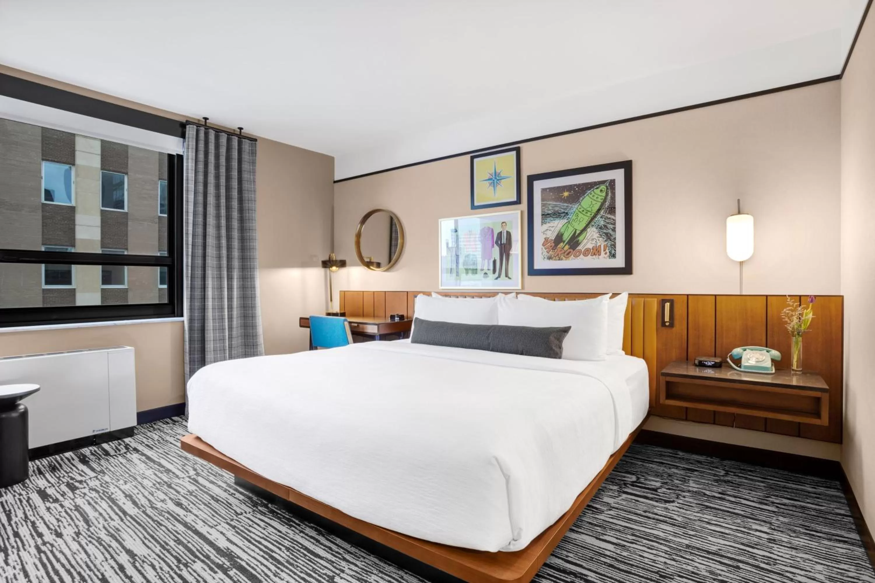 Bedroom, Bed in Hotel Indigo - Minneapolis Downtown by IHG