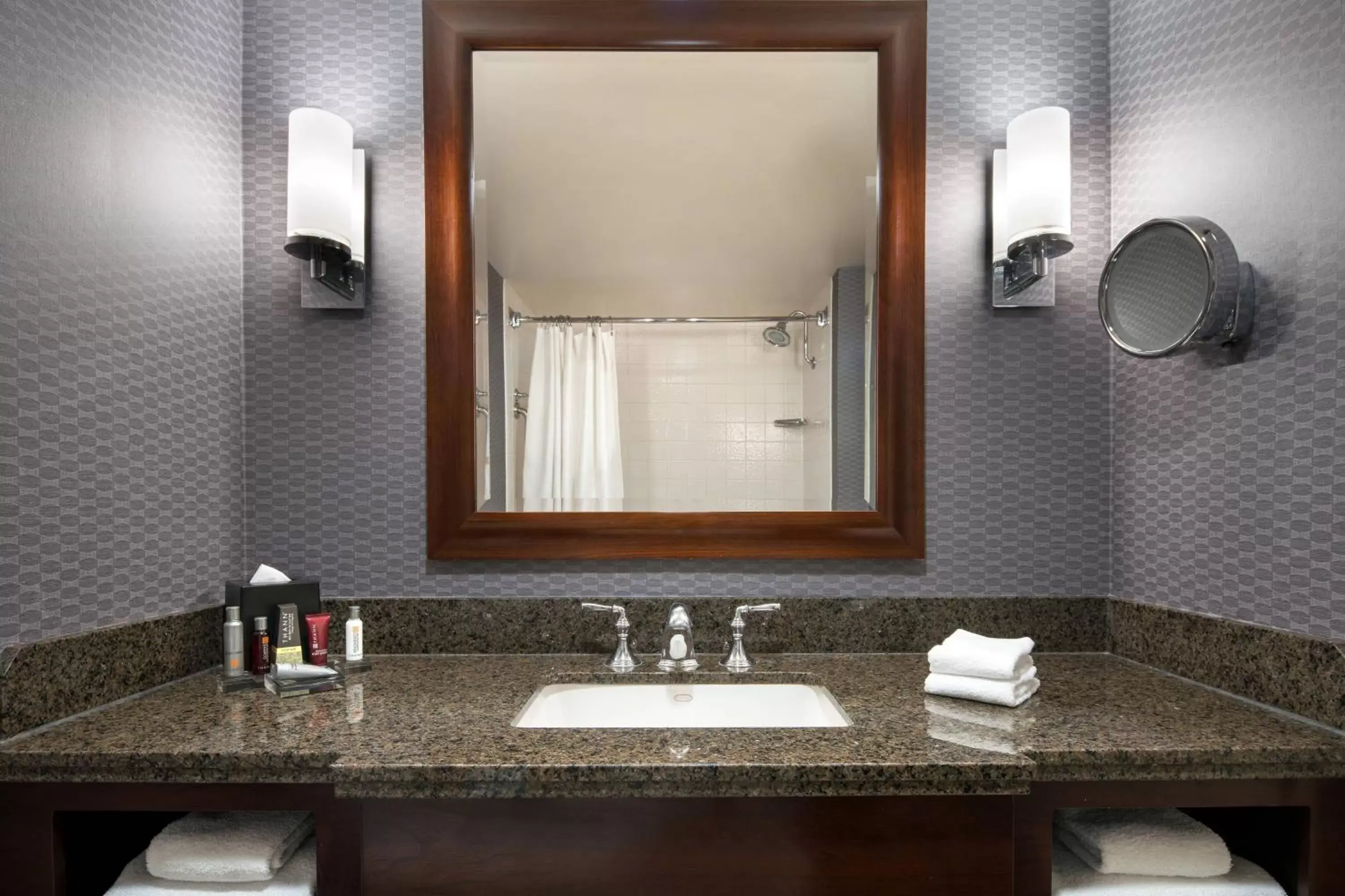 Photo of the whole room, Bathroom in Visalia Marriott at the Convention Center