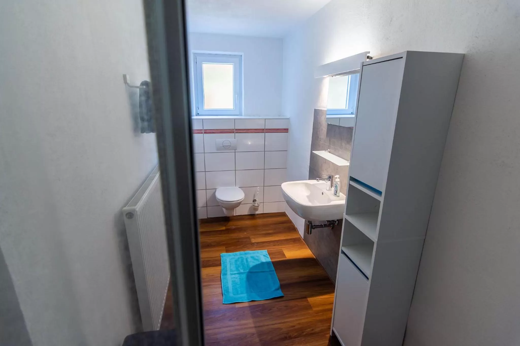 Bathroom in Gästehaus Jagsttal