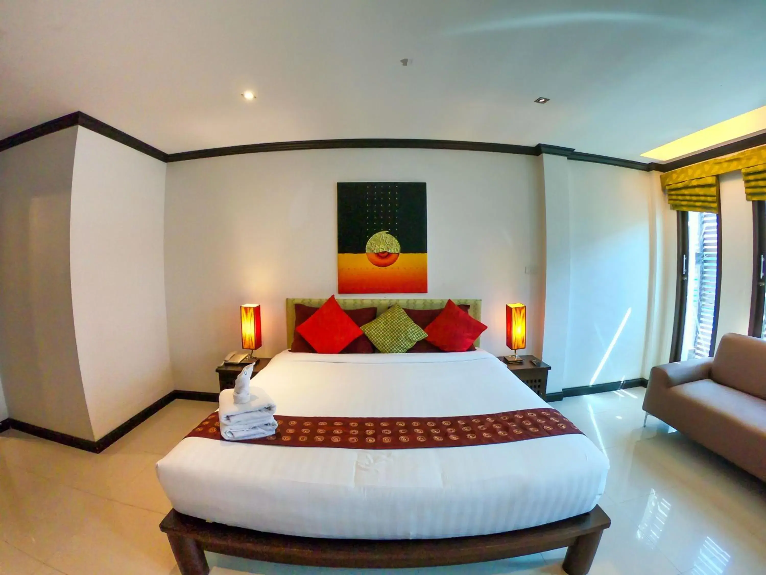 Bed in Queen Boutique Hotel