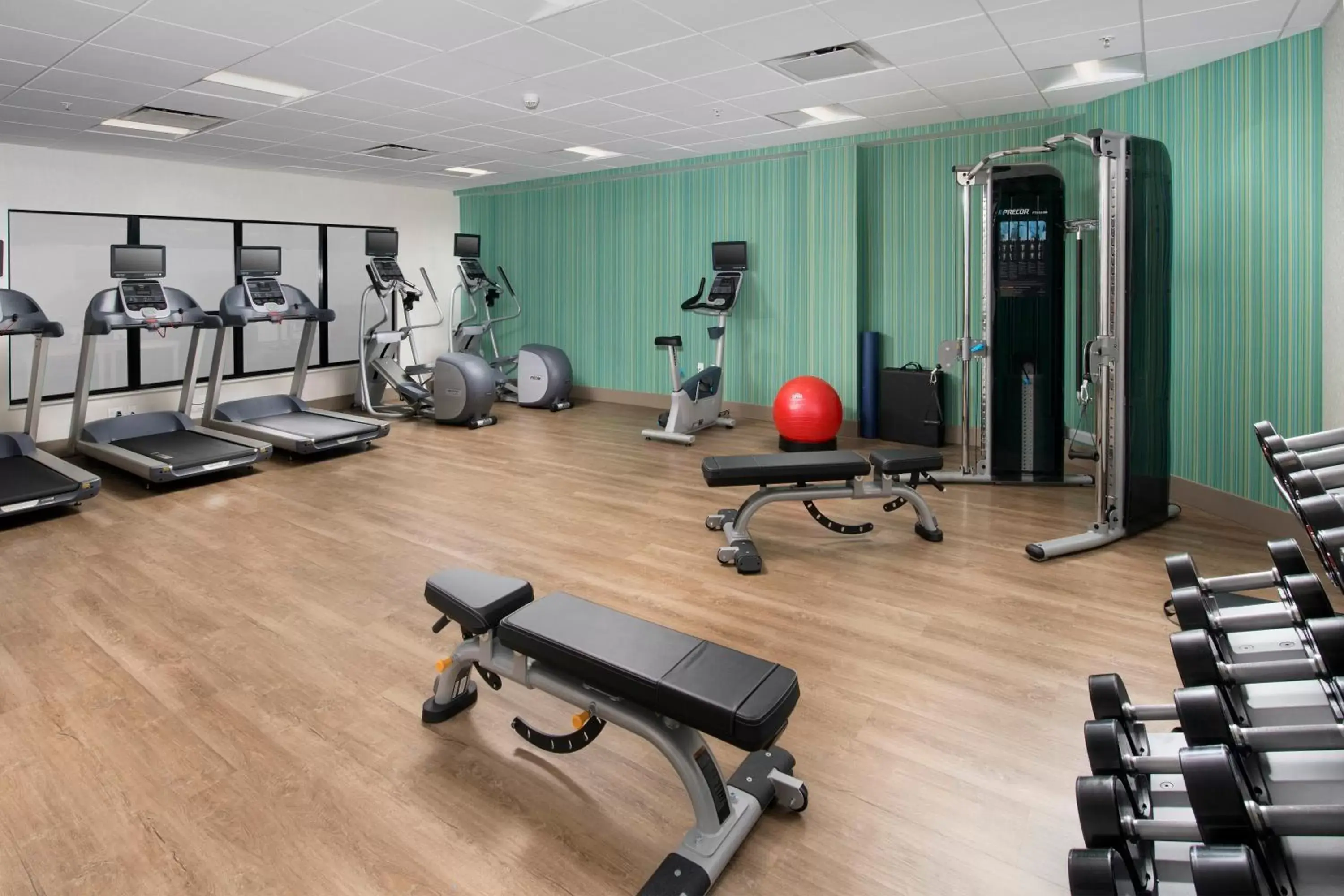 Fitness centre/facilities, Fitness Center/Facilities in Holiday Inn Express & Suites Baltimore - BWI Airport North, an IHG Hotel