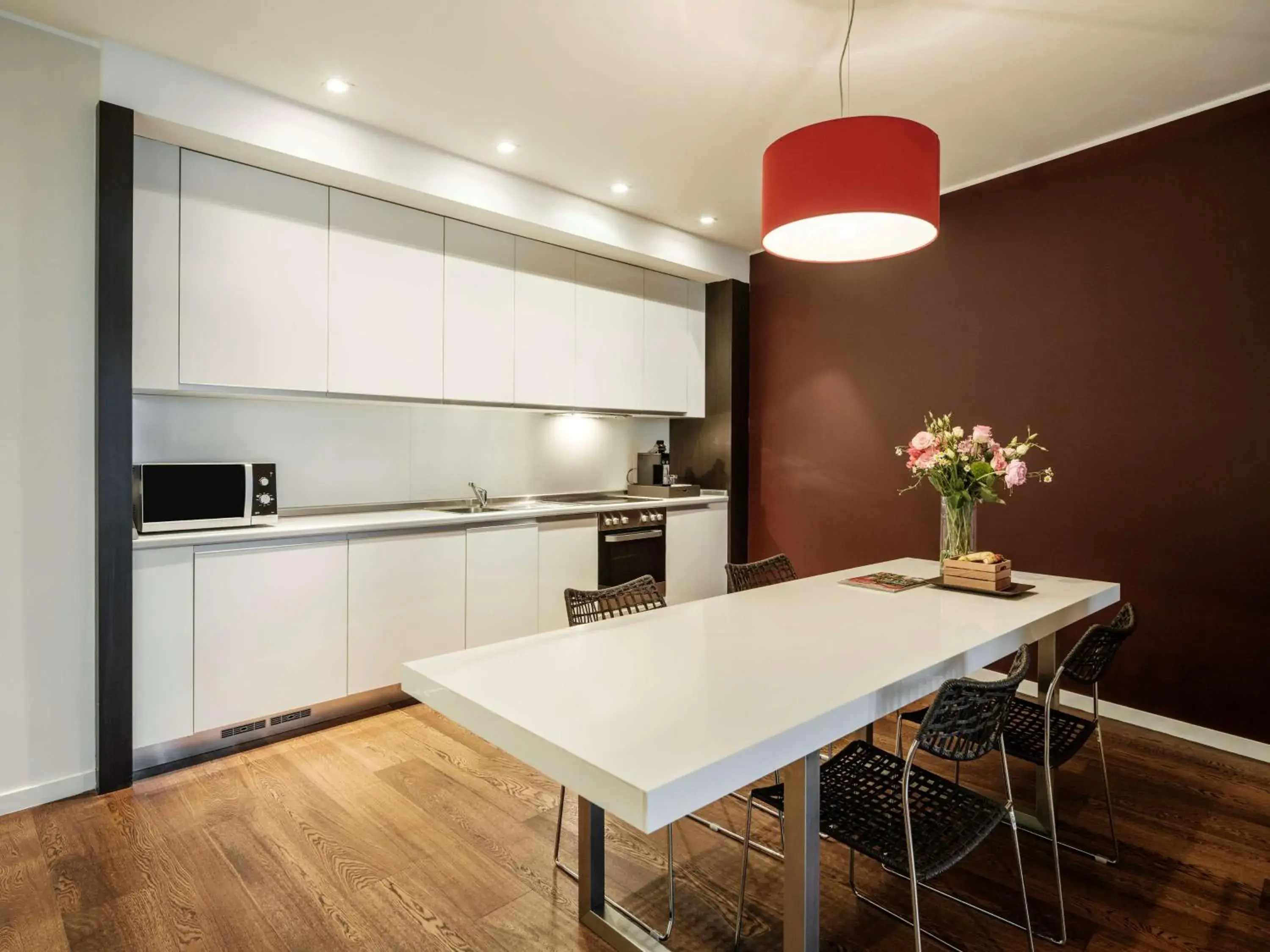 Bedroom, Kitchen/Kitchenette in NH Collection Budapest City Center