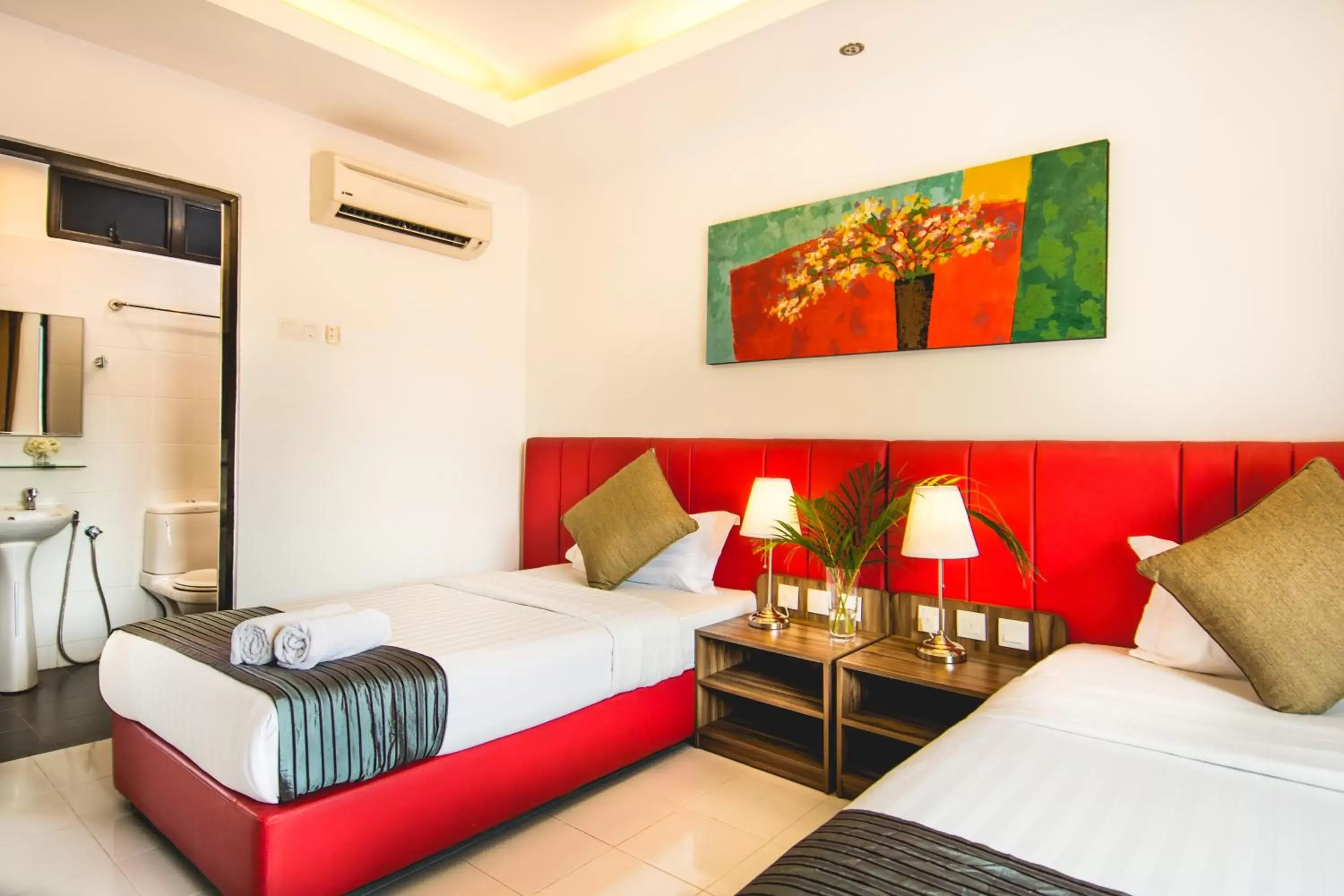 Bed in Alia Residence Business Resort