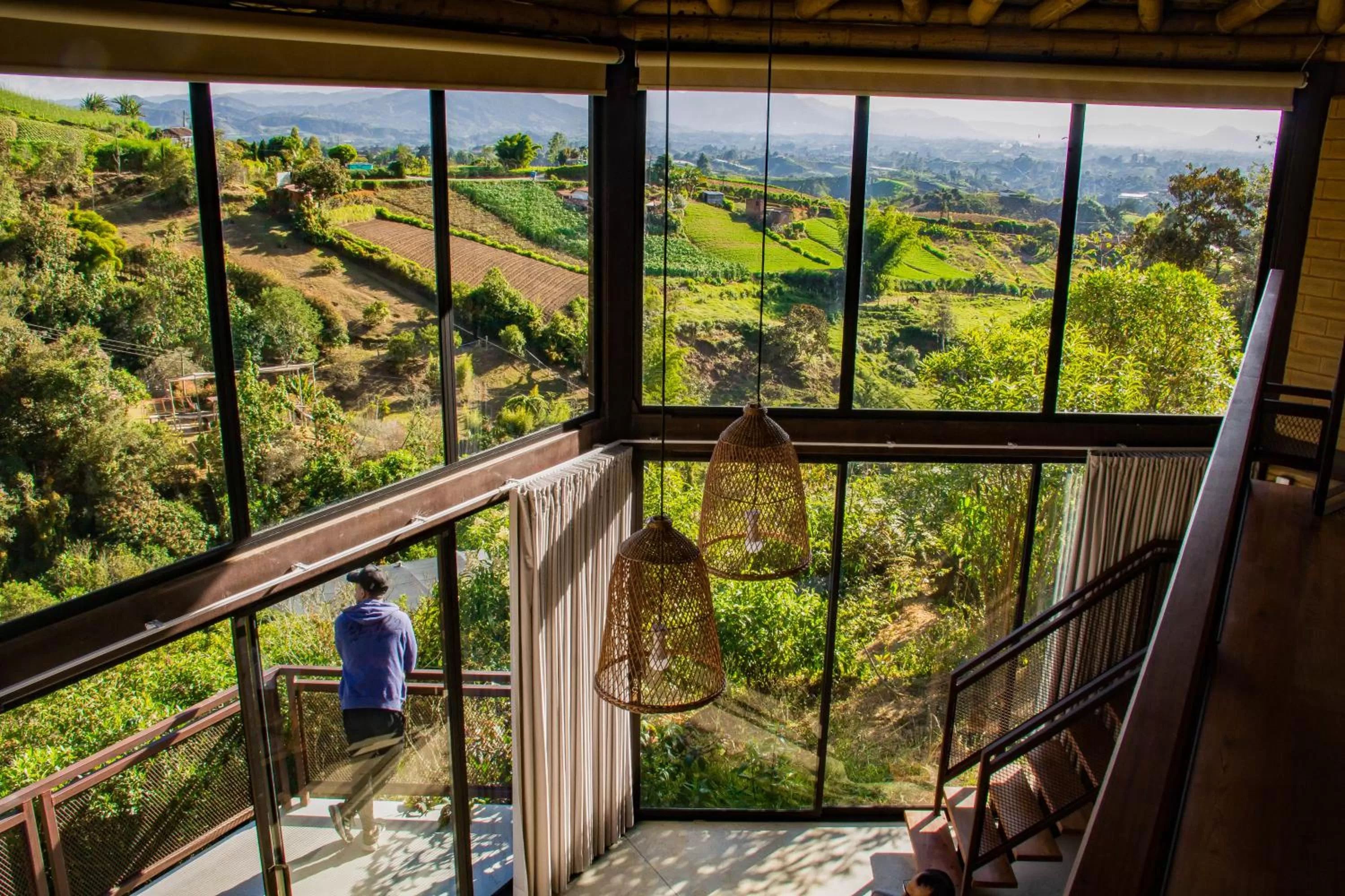 Mountain view in Cannua Lodge