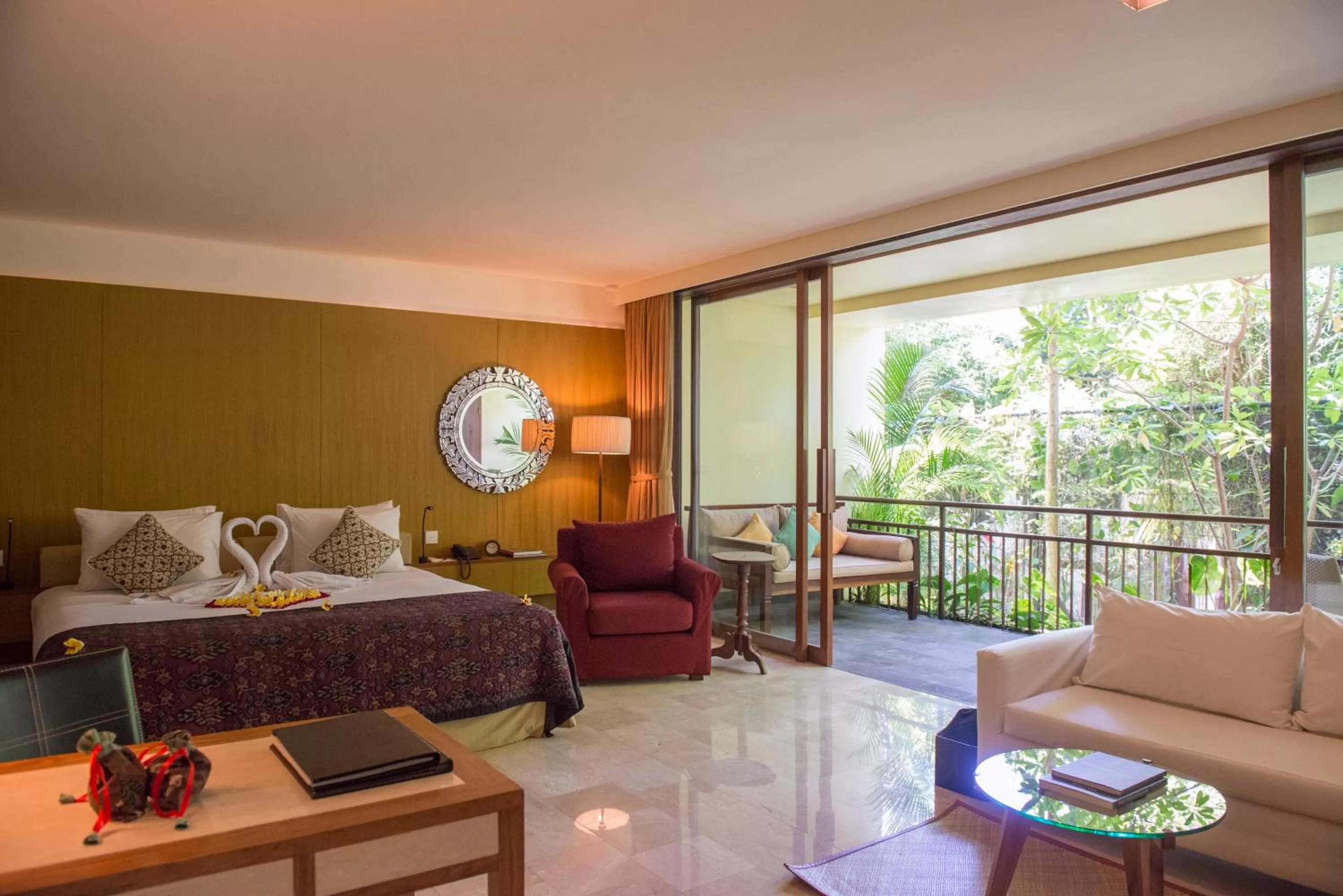 Balcony/Terrace in Komaneka at Rasa Sayang Ubud